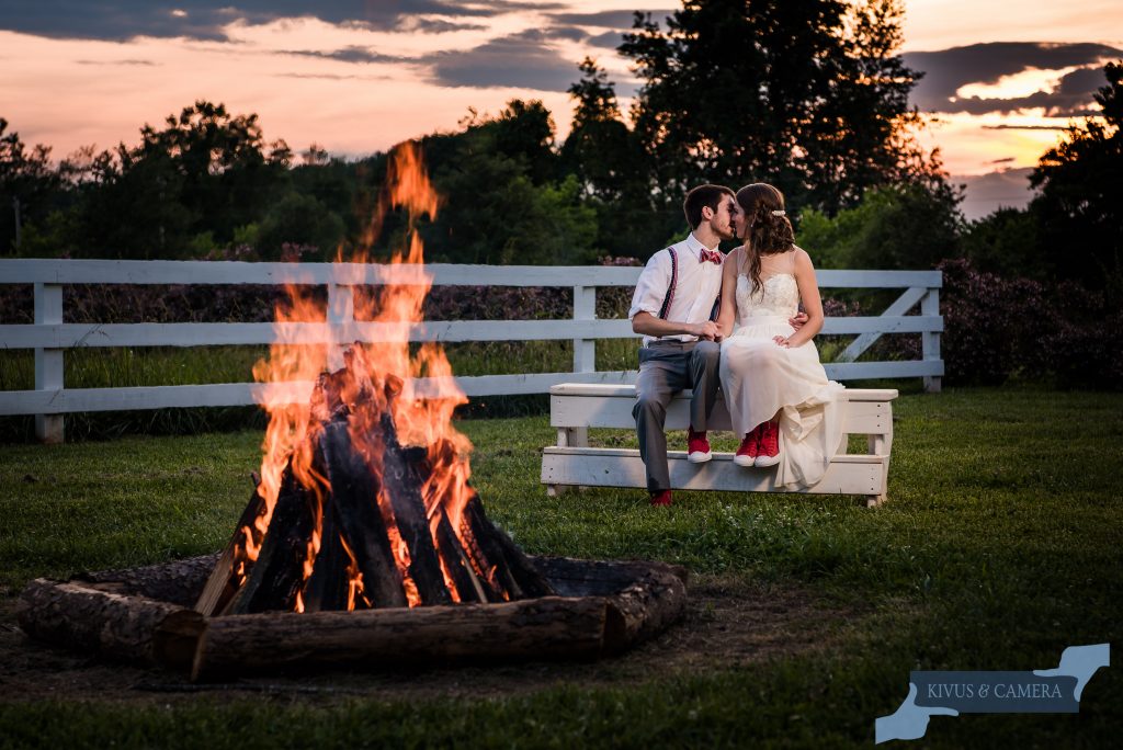 North Carolina Sunset Wedding Photography