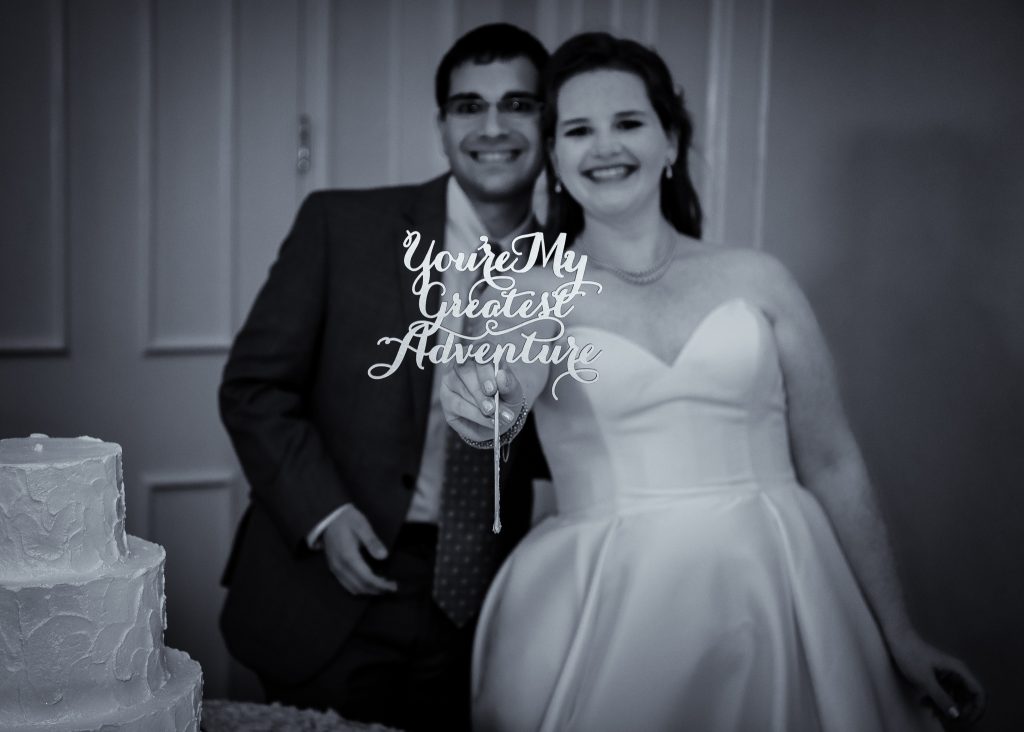 you are my greatest adventure cake topper