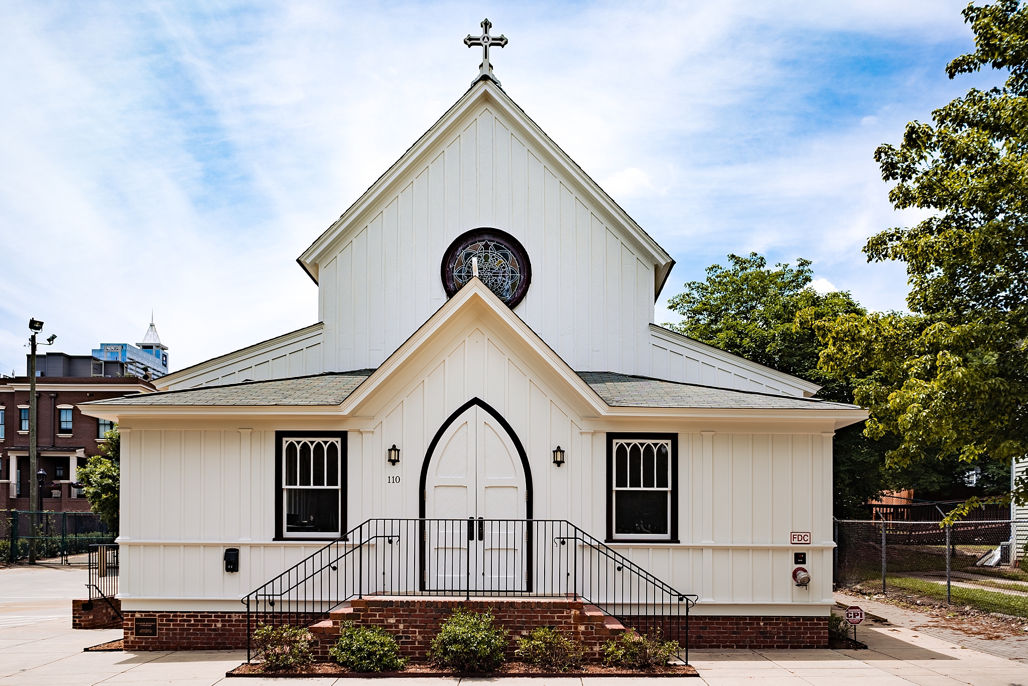 All Saints Chapel, one of the best downtown Raleigh wedding venues