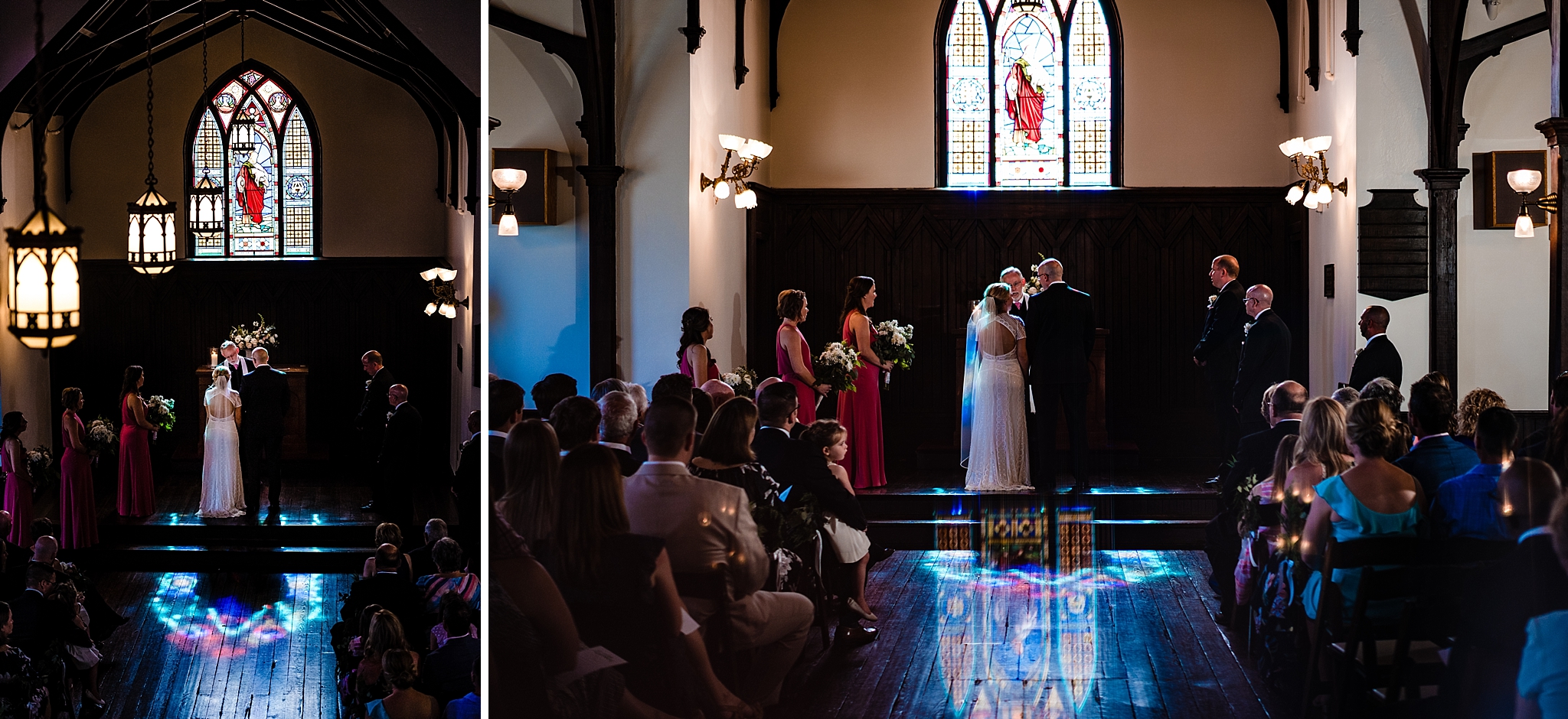 All Saints Chapel wedding ceremony photos by Raleigh Wedding Photographers