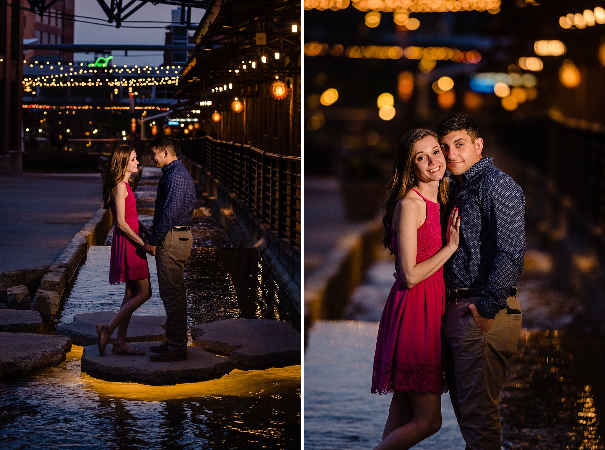 American Tobacco Campus Engagement Photography