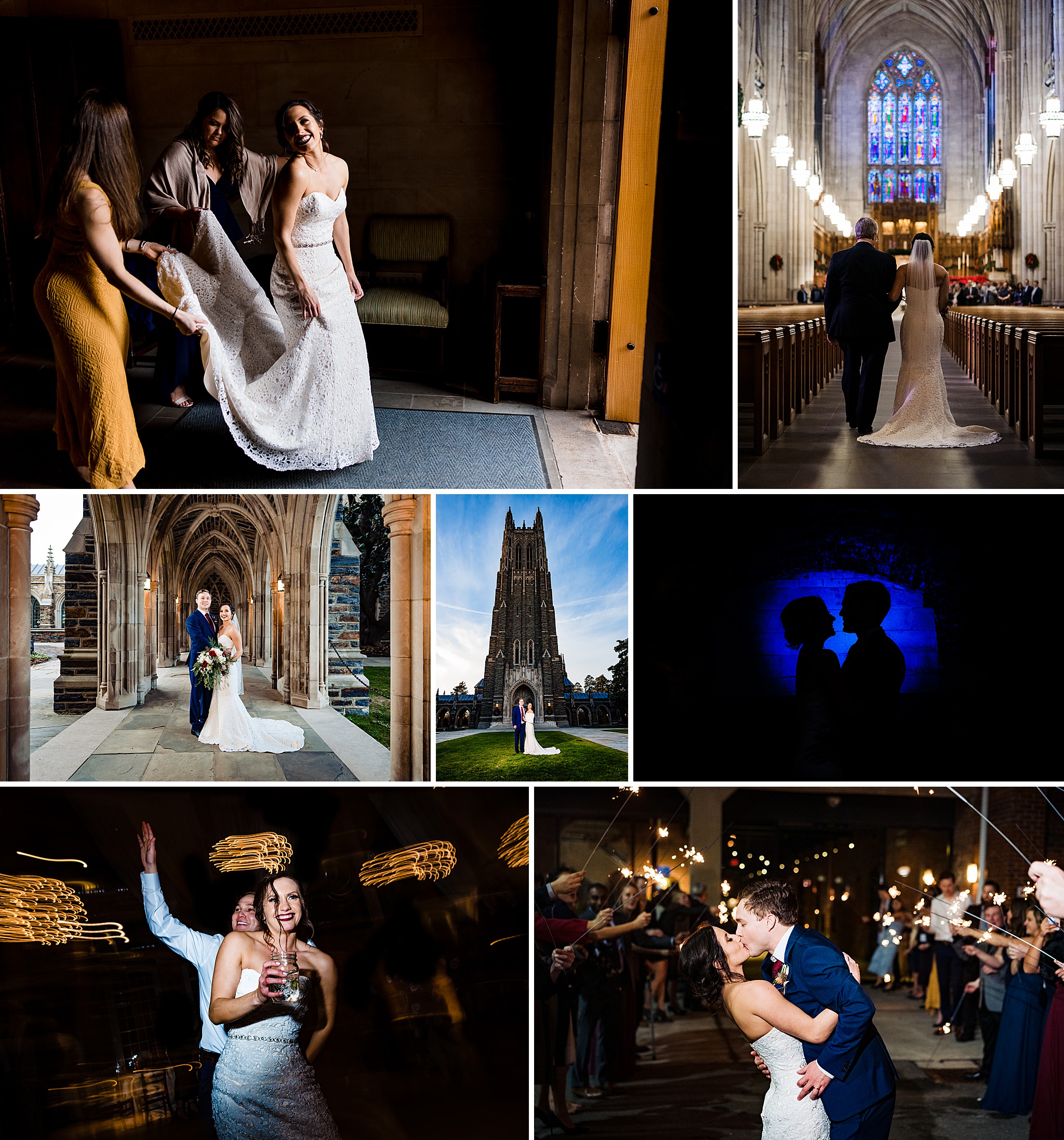 Durham Wedding Photographers - Duke Chapel Wedding