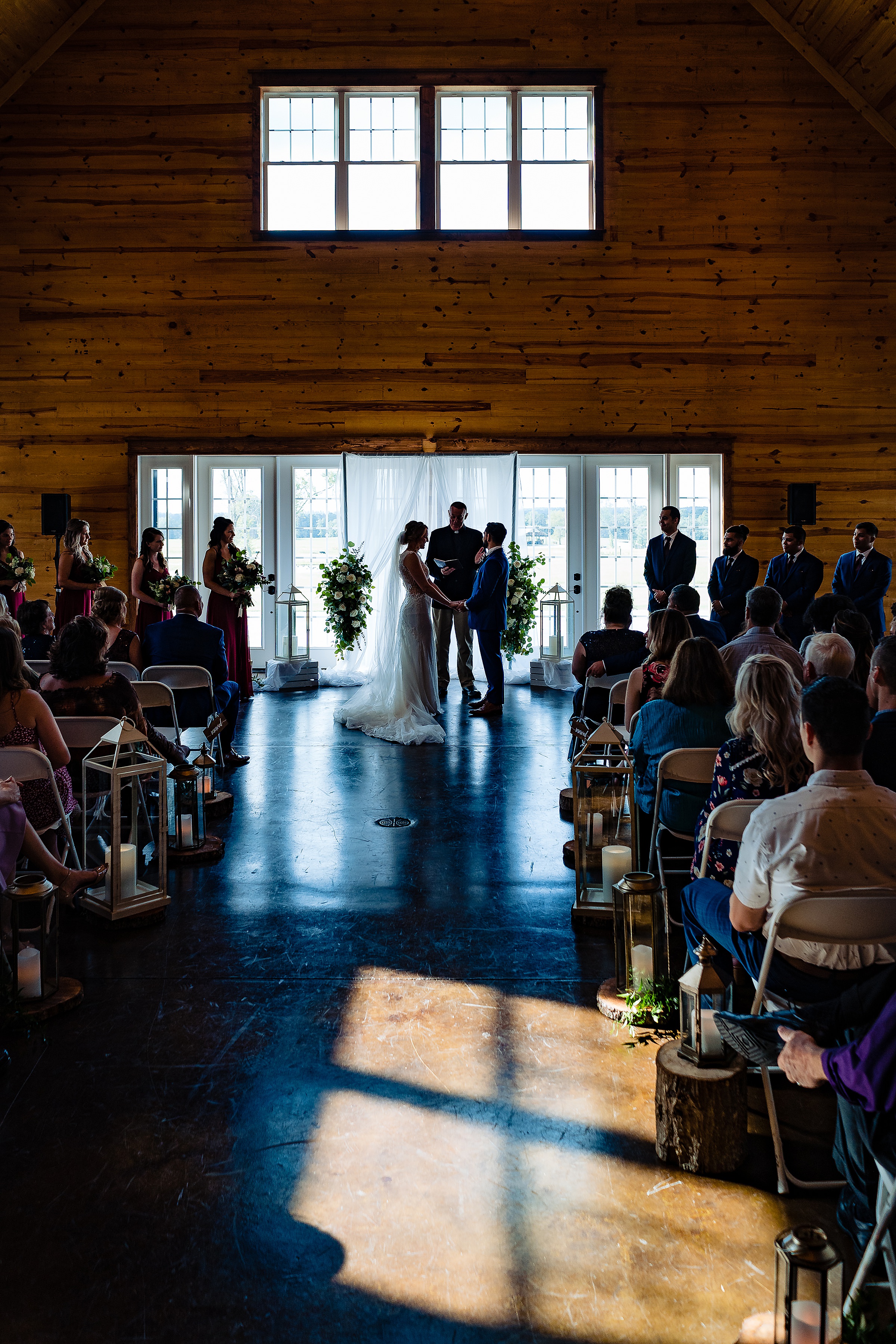 wedding ceremony, The Carolina Barn, McCormick Farms, NC Wedding, Carolina Barn Wedding, All-inclusive venue, Raleigh Wedding Photographers, NC Wedding Photographers, kivusandcamera.com