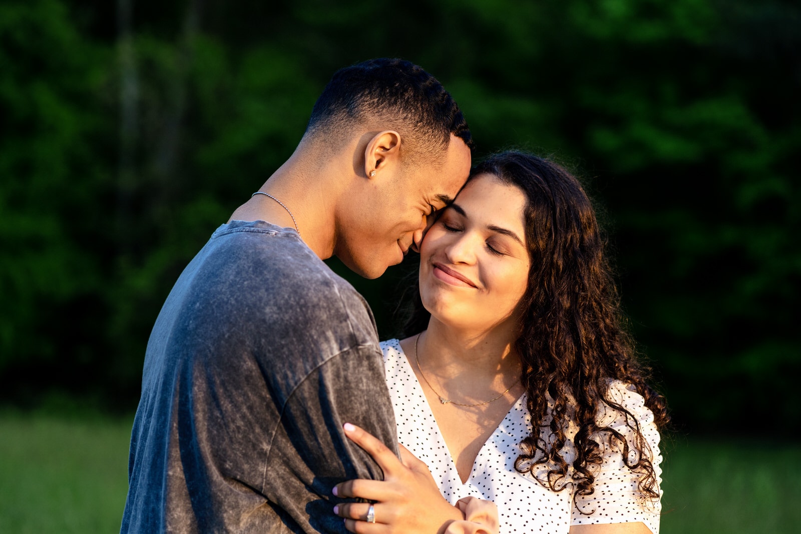 Your engagement photos should be a time for y'all to connect and be happy in love!