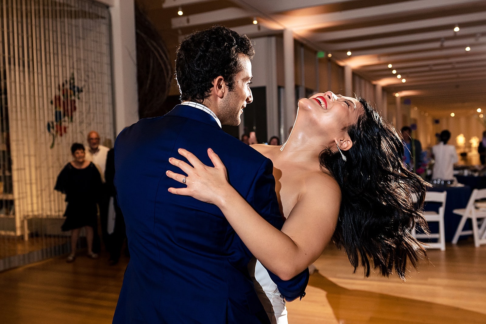 Have fun with your first dance like this couple!!