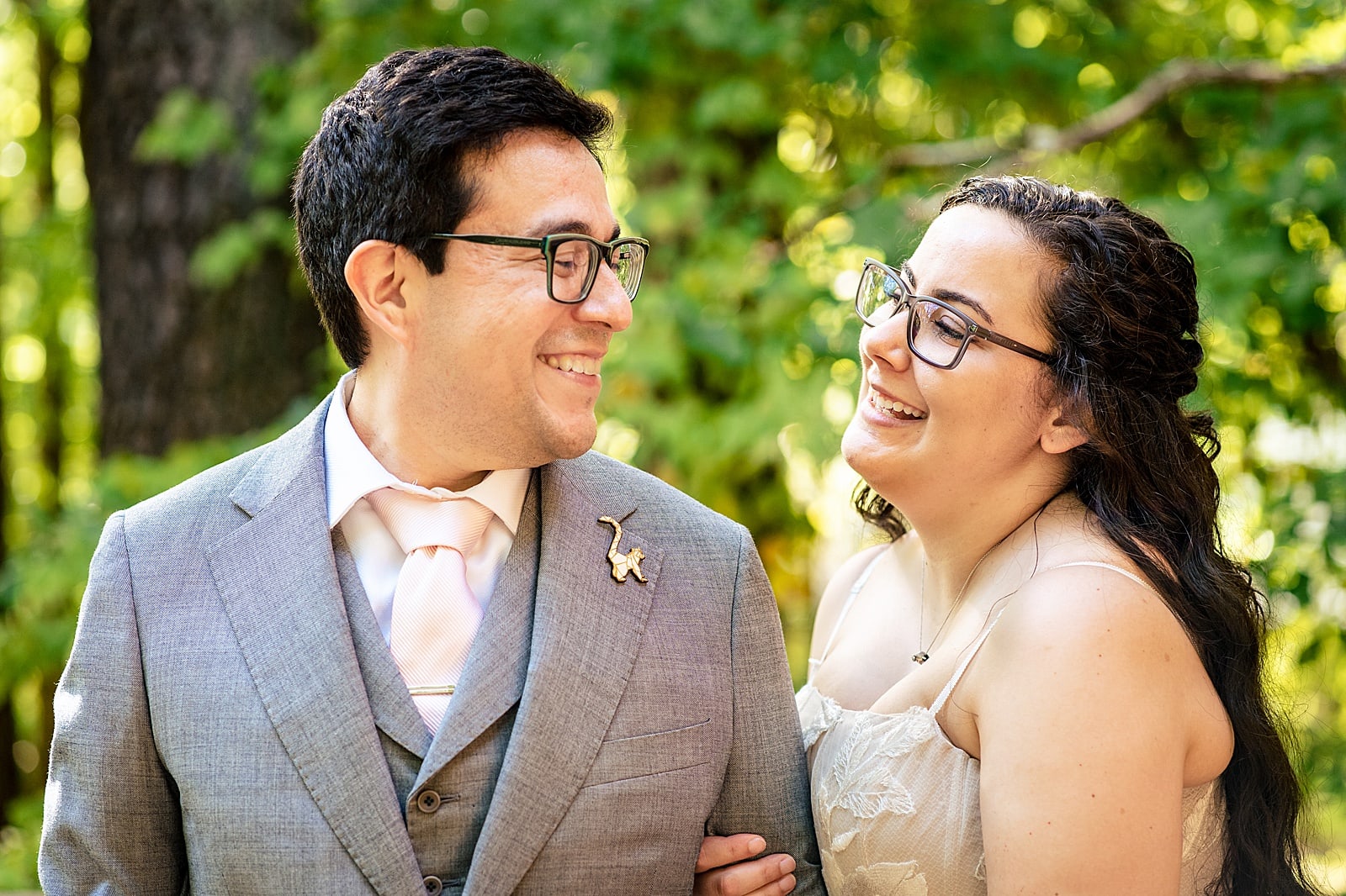 have fun and be silly with your wedding portraits