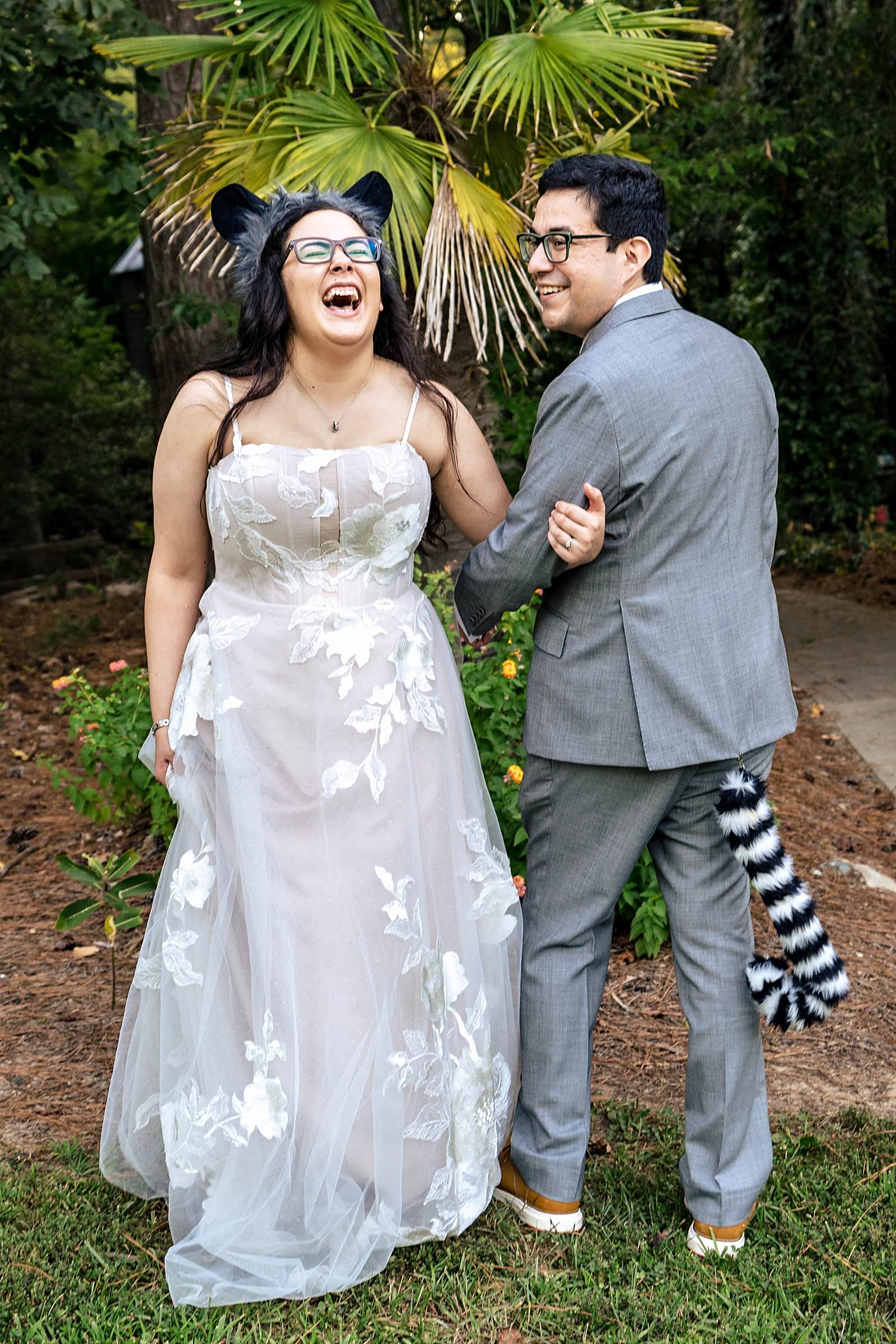 Duke Lemur Center wedding - one of the most unique wedding ideas!