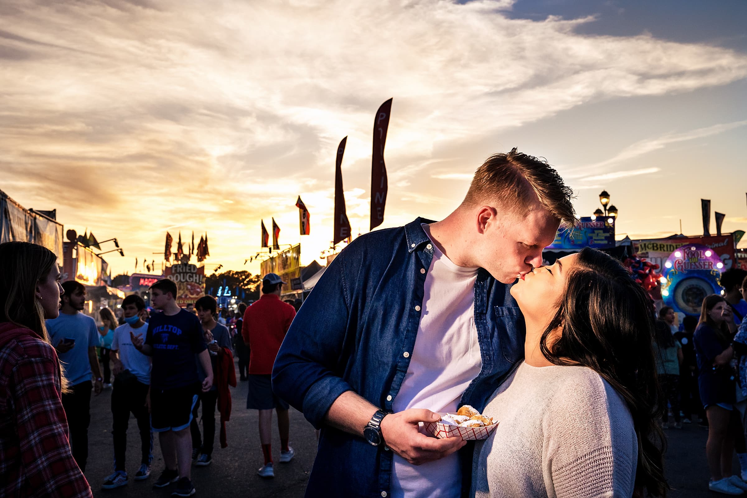 NC State Fair Engagement photos are some of the most fun