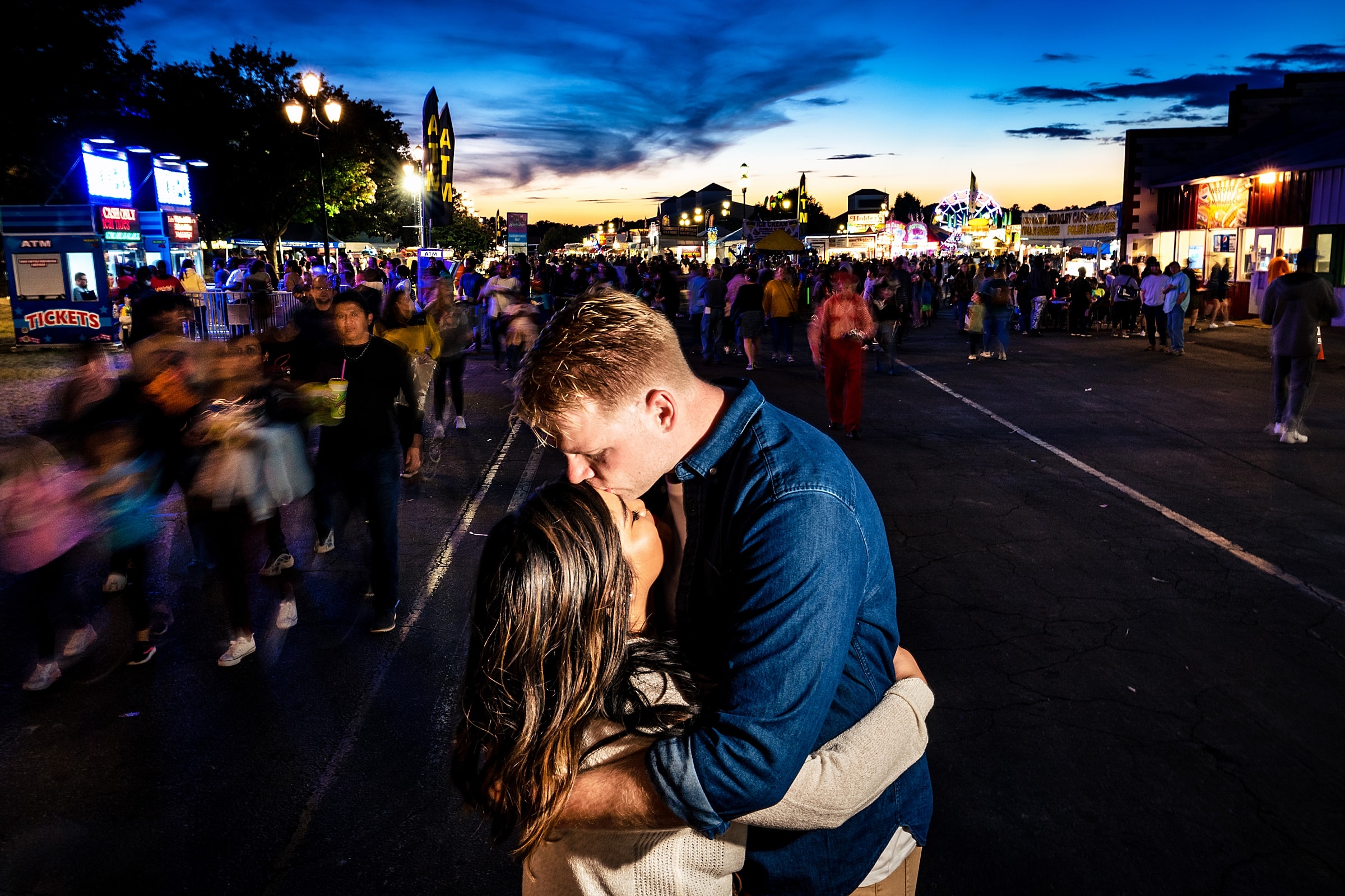 NC State Fair Engagement photos are some of the most fun