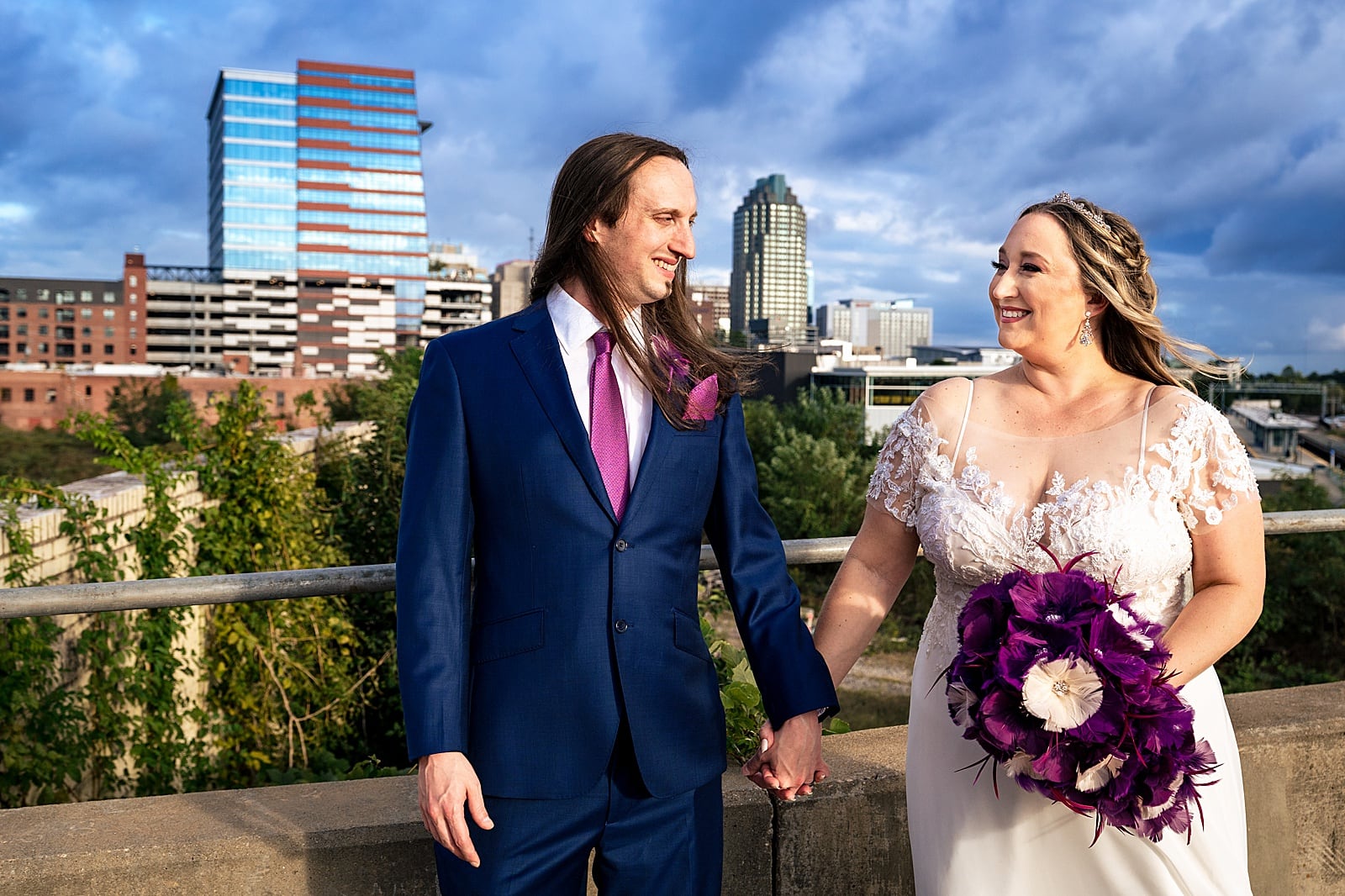 downtown raleigh wedding at Wye Hill