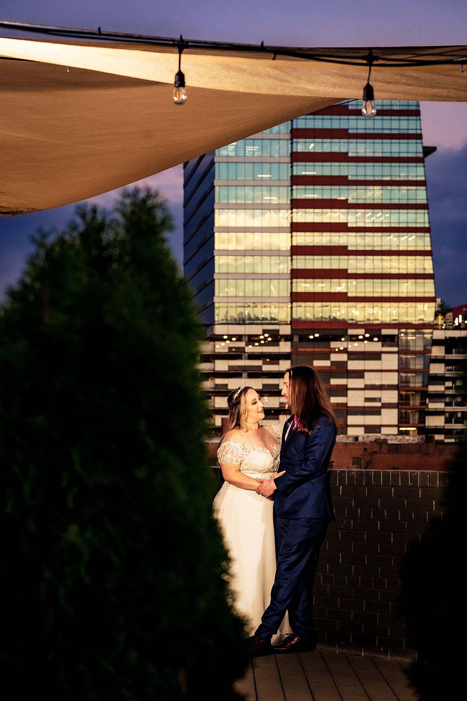 Downtown Raleigh wedding photos at Wye Hill