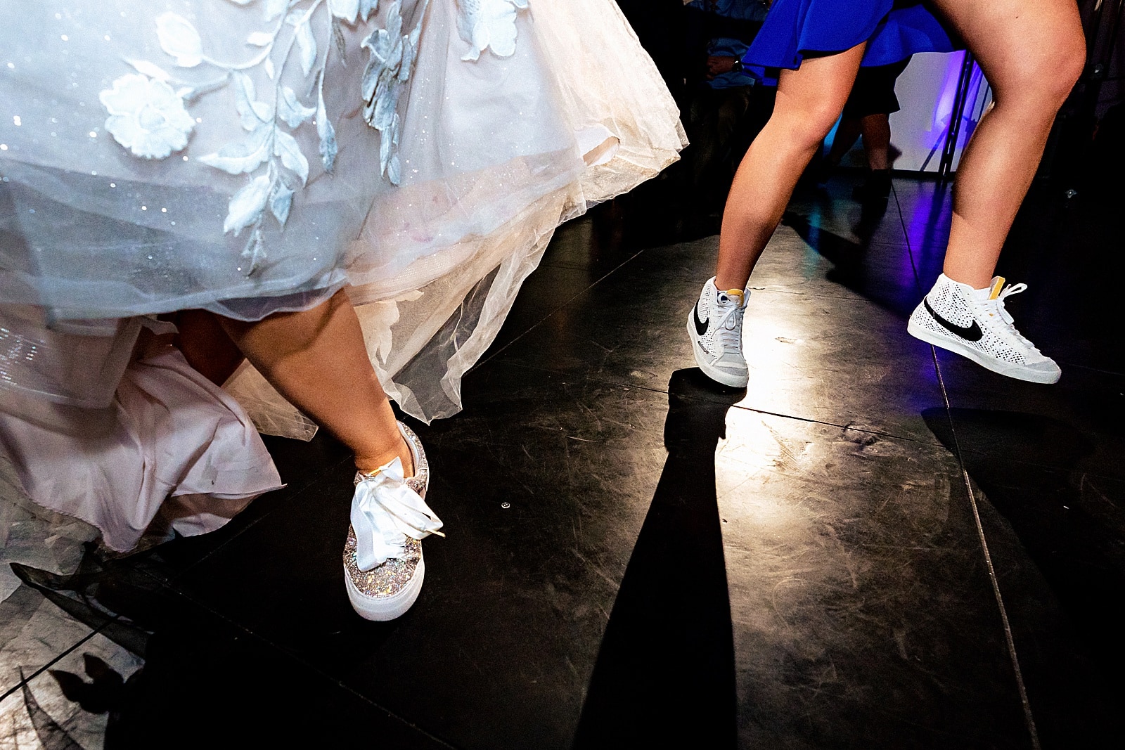 make sure you bring some flats for dancing all night at your wedding!