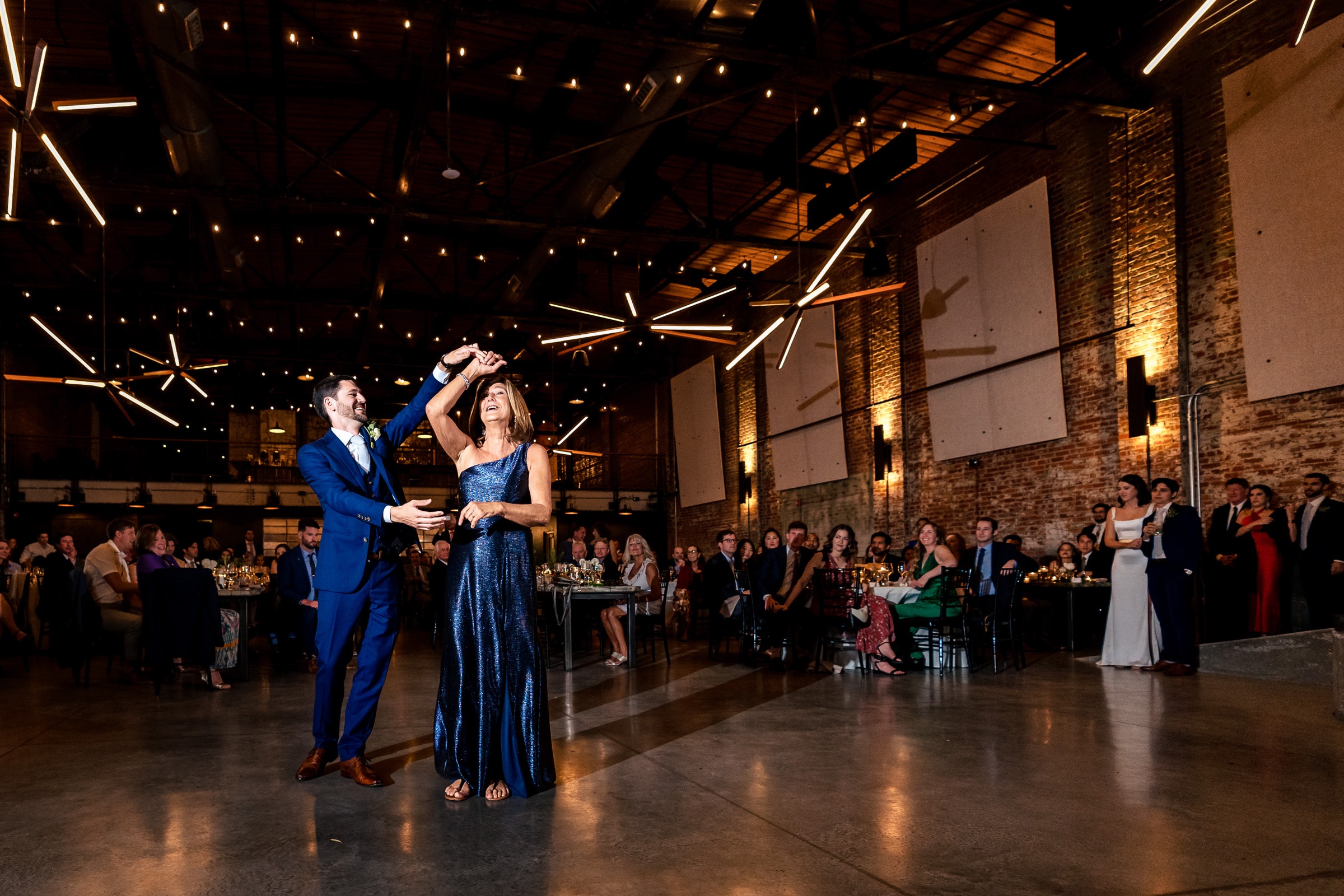 Cadillac Service Garage wedding reception | photos by Kivus & Camera