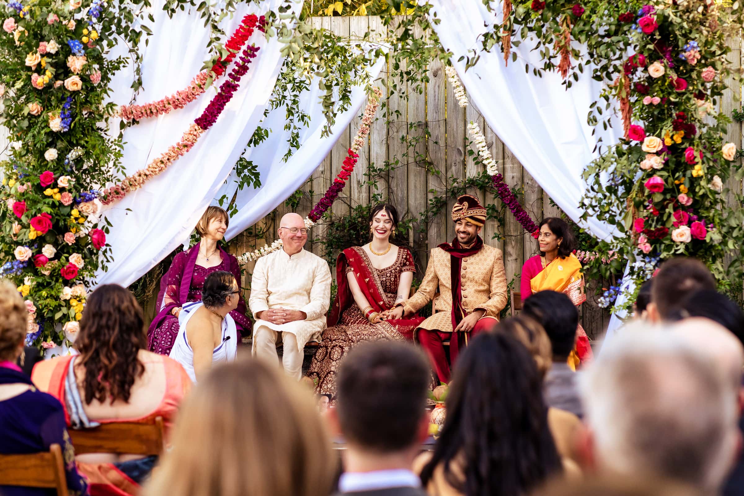 Hindu wedding ceremony in Durham, North Carolina | photos by Kivus & Camera
