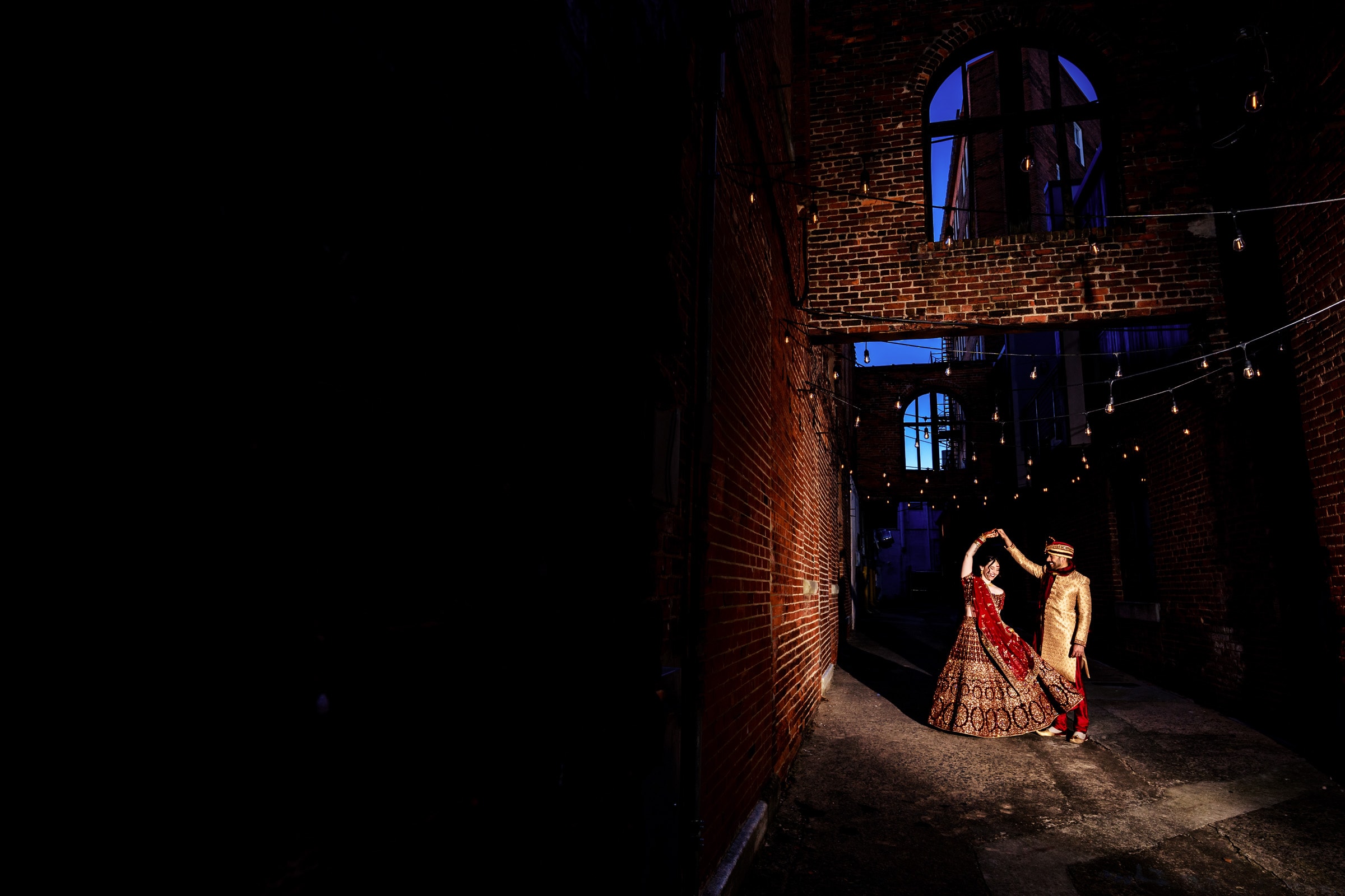 Indian wedding portraits in Durham, North Carolina | photos by Kivus & Camera