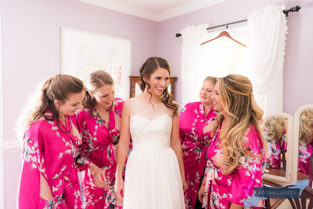 Merry Hill Bride and Bridesmaids