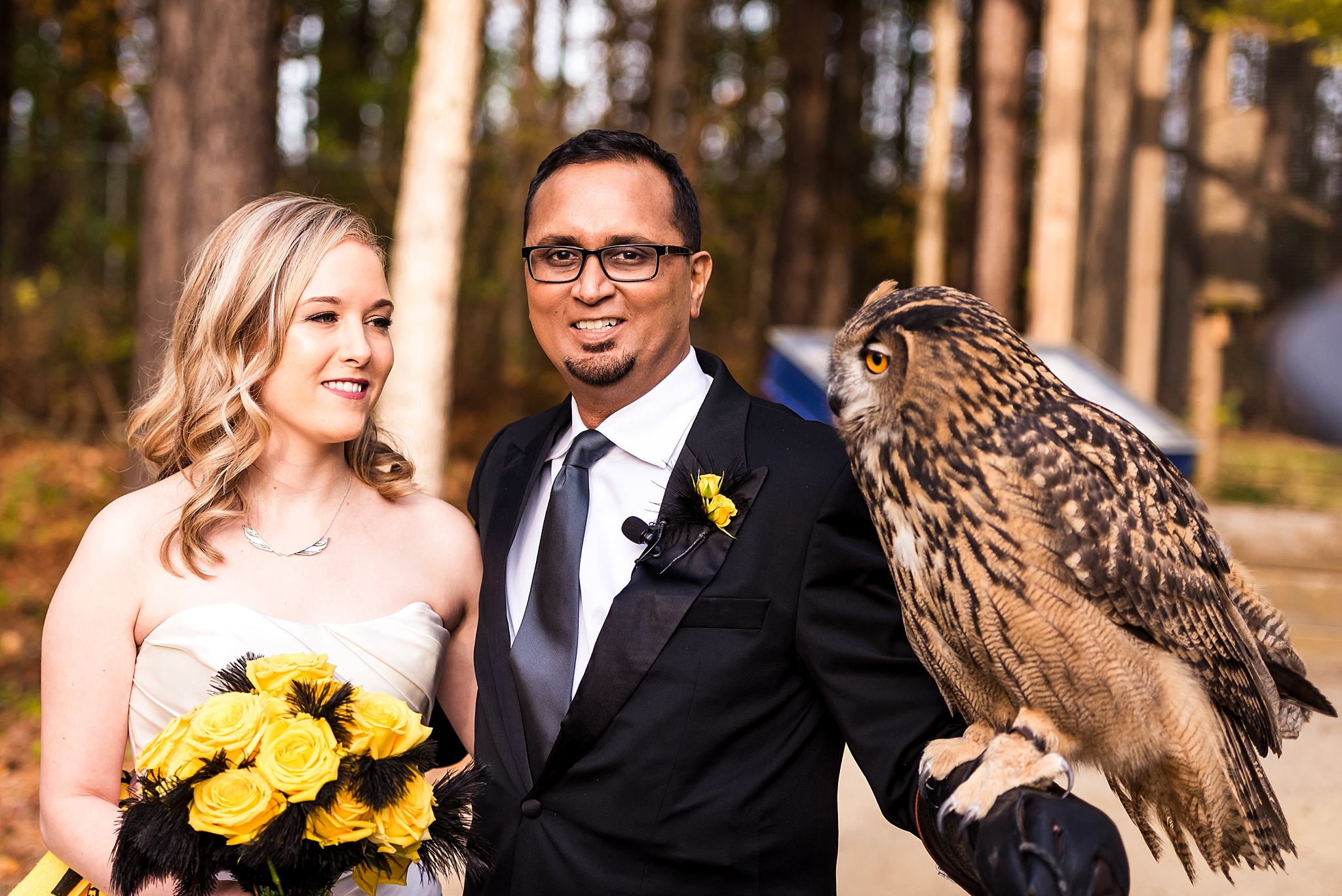 Sylvan Heights Bird Park Bird Sanctuary Wedding