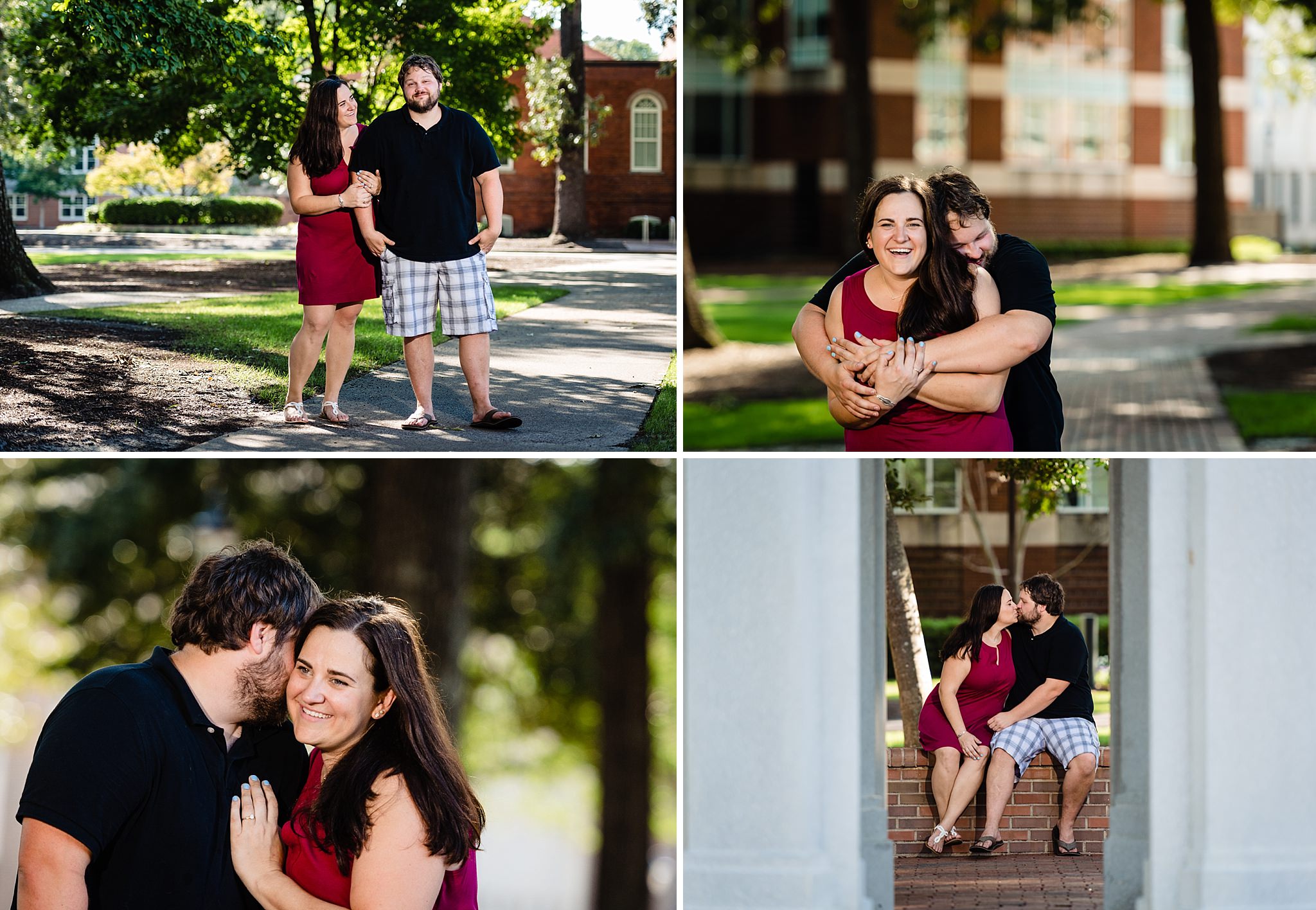 East Carolina University Engagement Photos