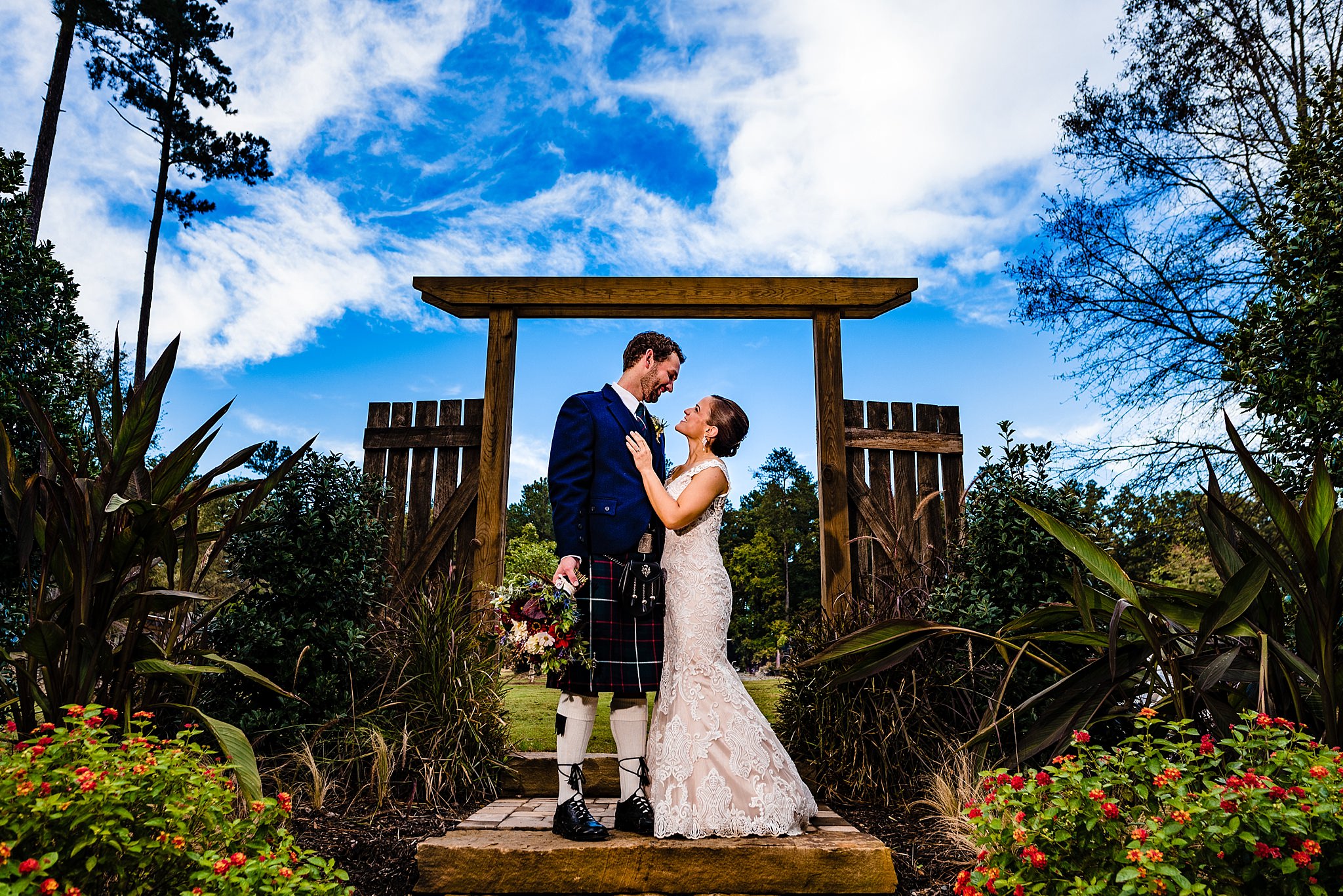 Chapel Hill Carriage House Wedding, Scottish Wedding