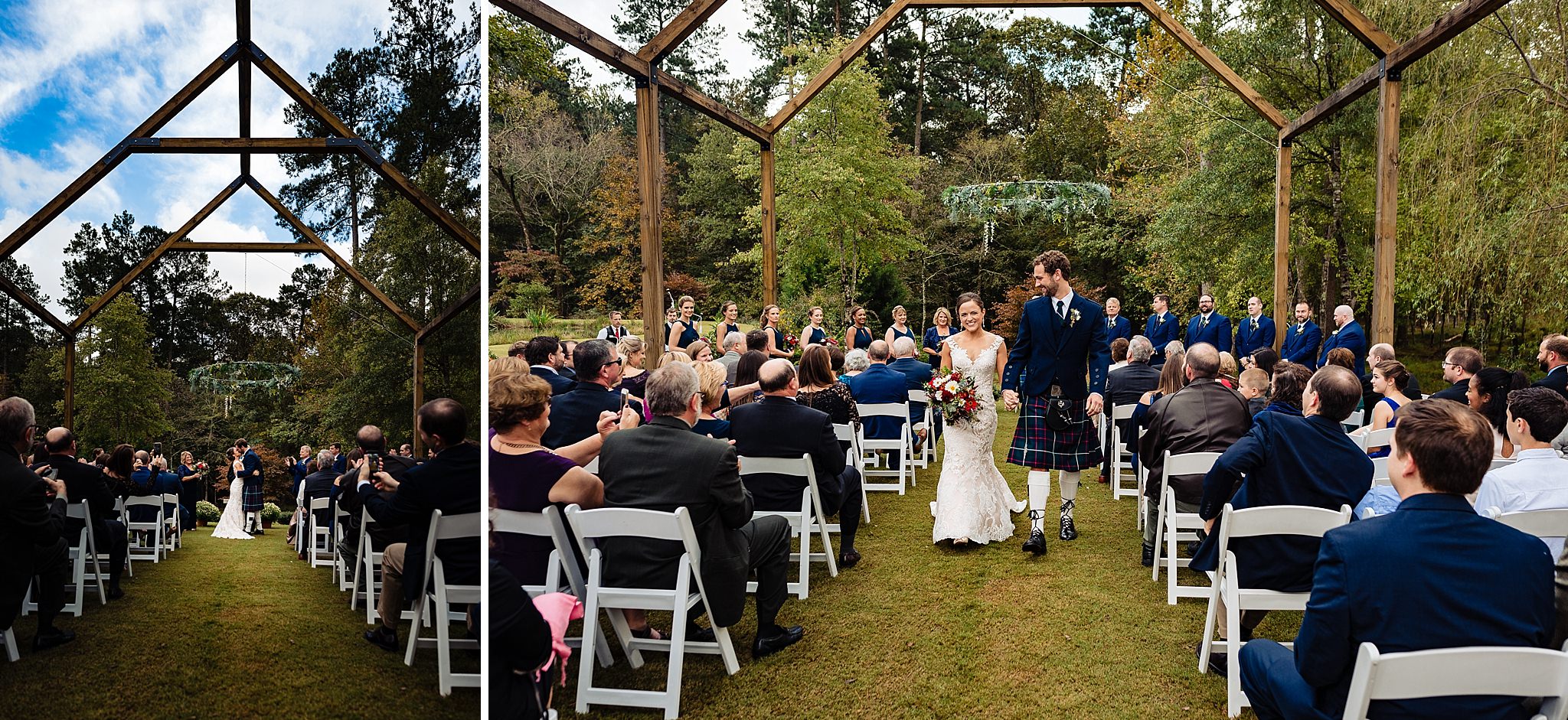 Chapel Hill Carriage House Wedding, Scottish Wedding