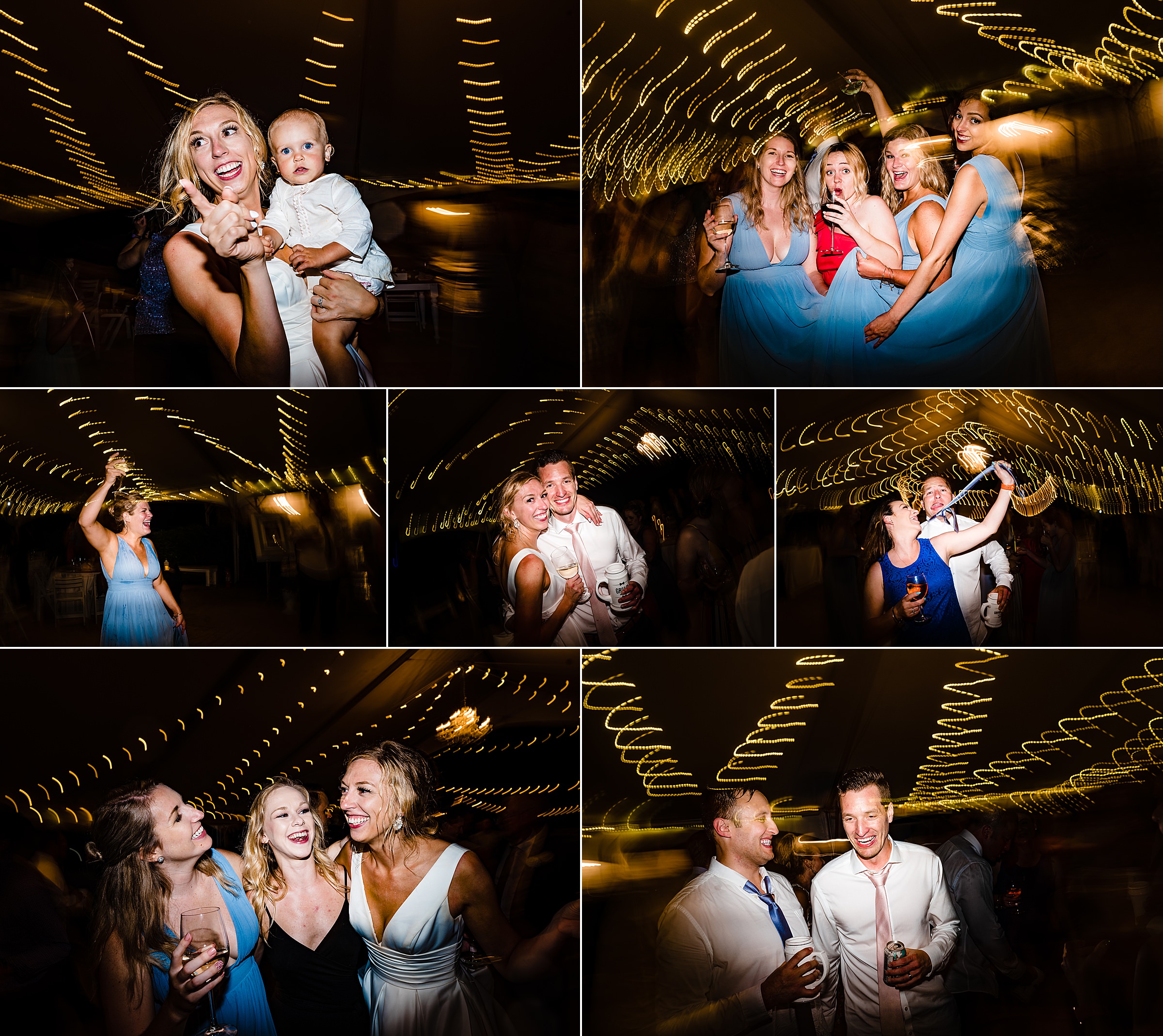 Wedding Reception dancing | Merry Hill Wedding, Rain wedding, Rainy wedding, North Carolina Wedding Photographers, Fun Wedding photos, wedding in the rain | kivusandcamera.com