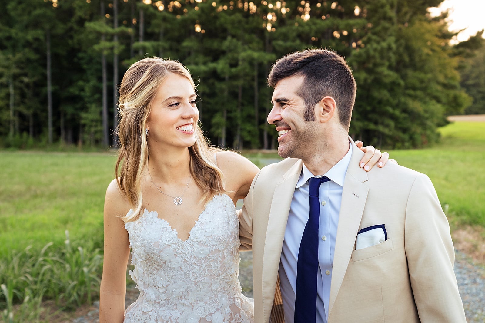 make sure you make time for golden hour portraits on your wedding day!