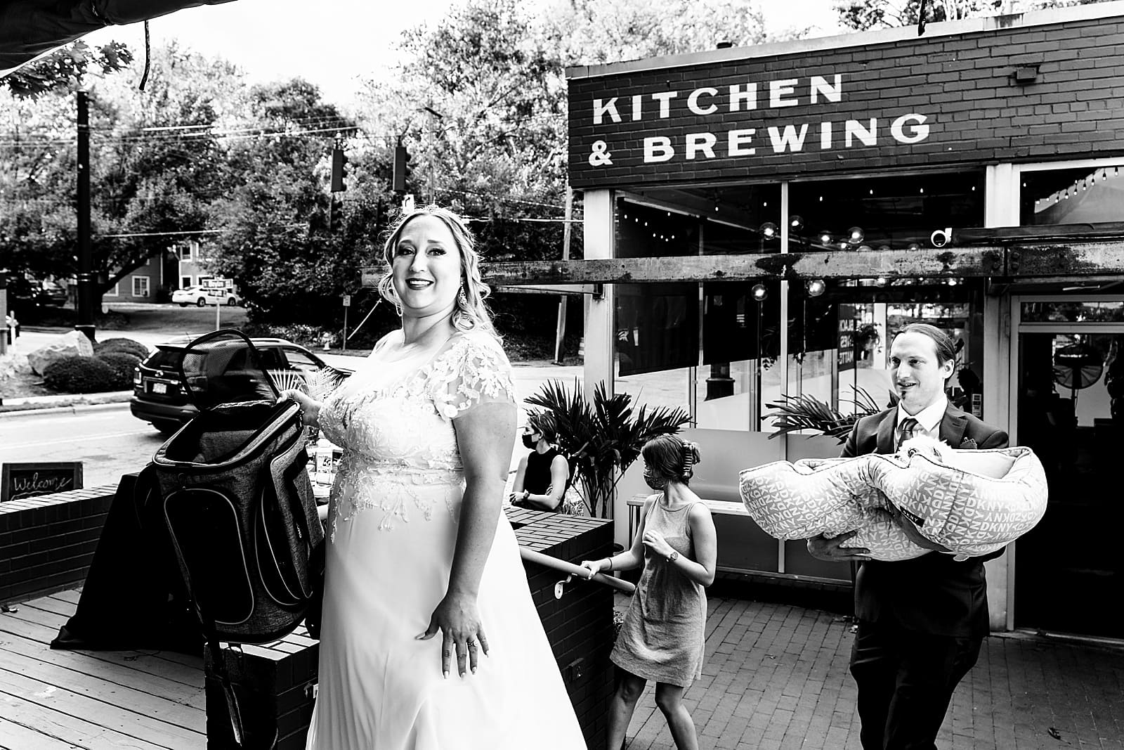 Wye Hill wedding in downtown Raleigh