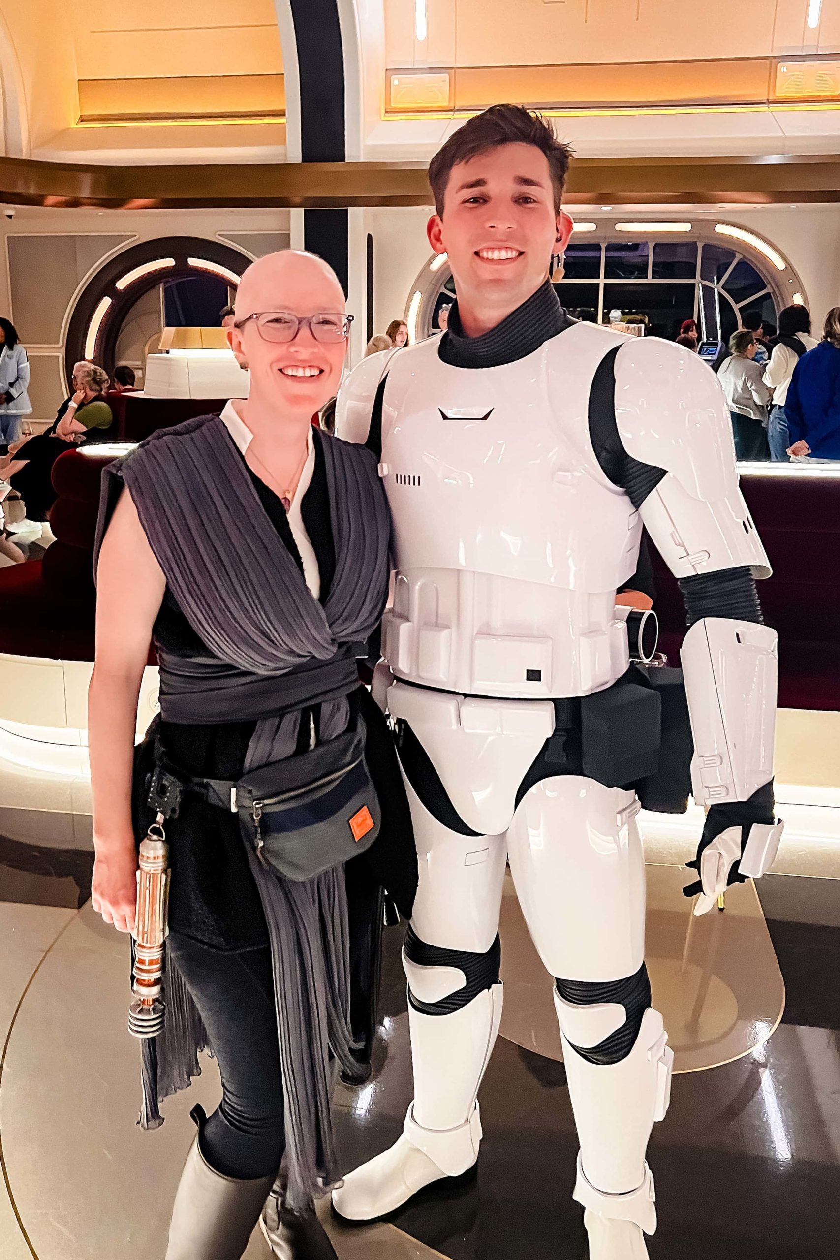 Sammie infiltrated the First Order and saved the day!