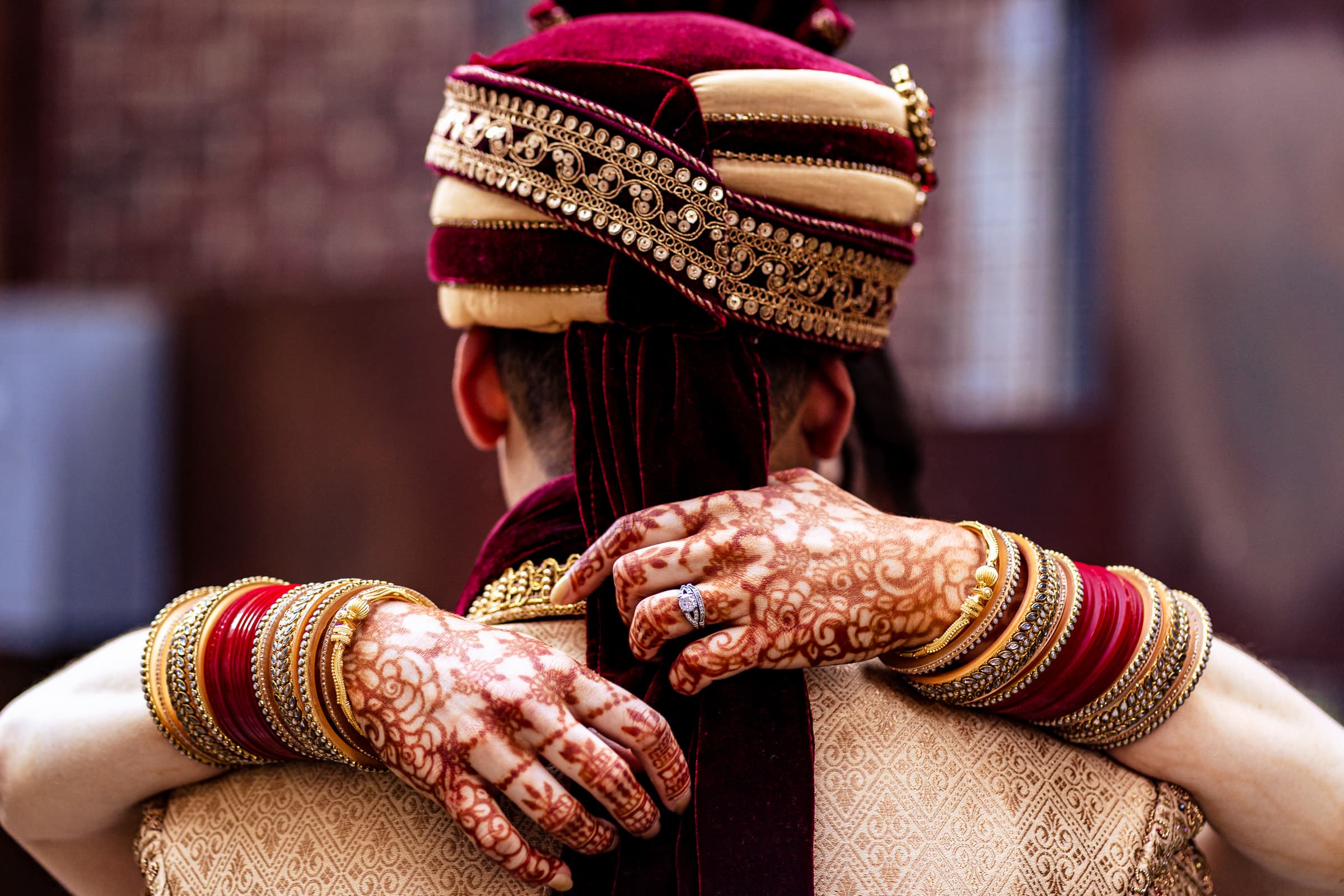 Indian wedding portraits in Durham, North Carolina | photos by Kivus & Camera