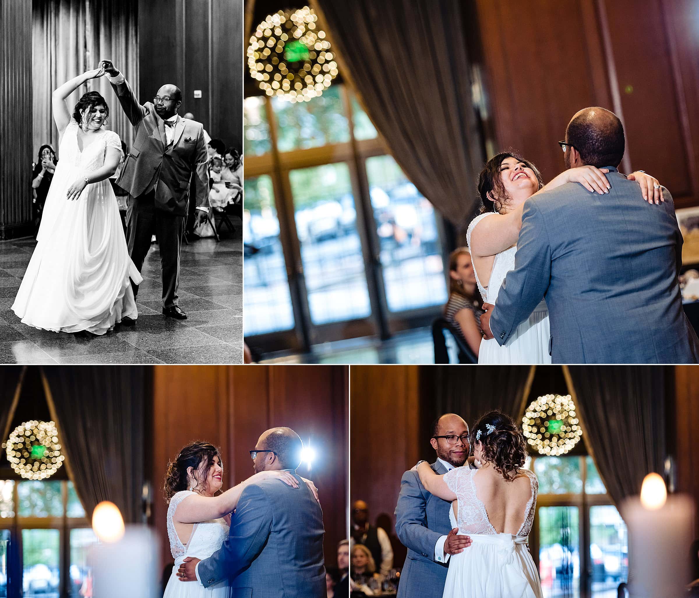 Bride and groom first dance | 21C Wedding, 21C Durham, Multicultural wedding, Durham wedding, Durham wedding photographers | kivusandcamera.com