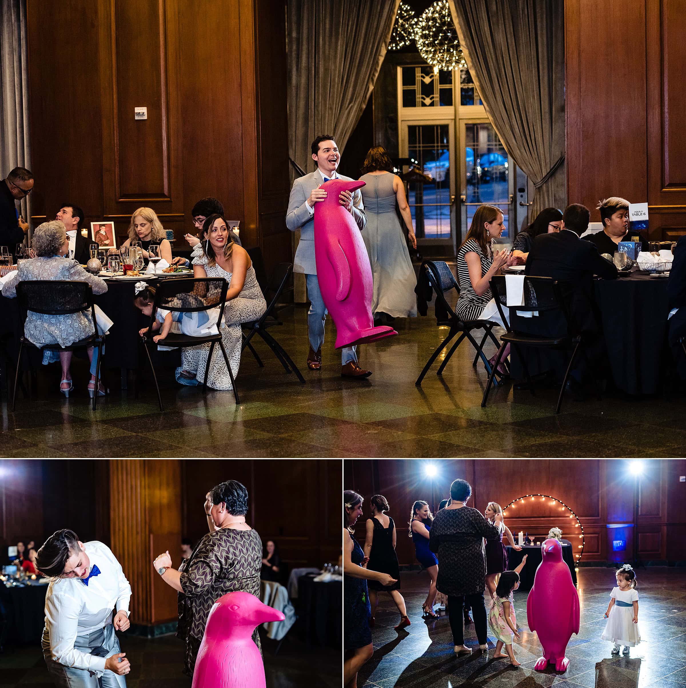 Pink Penguins | 21C Wedding, 21C Durham, Multicultural wedding, Durham wedding, Durham wedding photographers | kivusandcamera.com