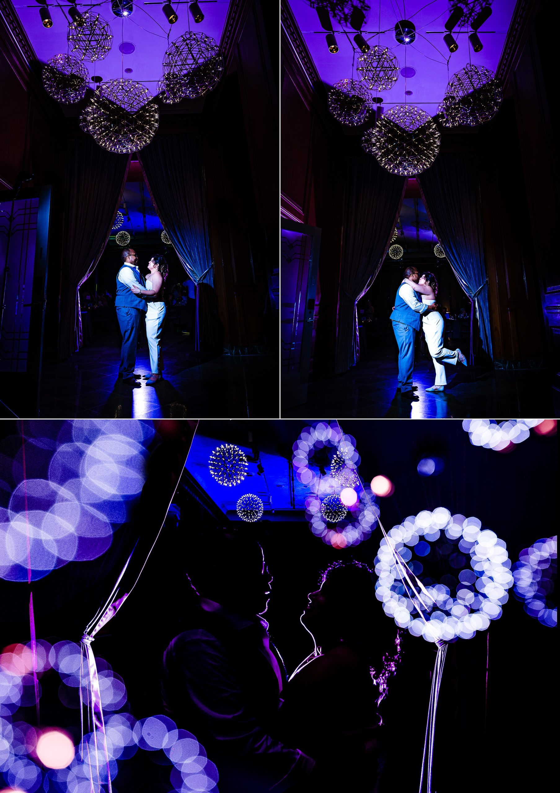 Purple Wedding portrait, dramatic wedding portraits | 21C Wedding, 21C Durham, Multicultural wedding, Durham wedding, Durham wedding photographers | kivusandcamera.com