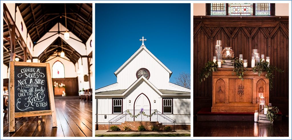 All Saints Chapel Raleigh Wedding
