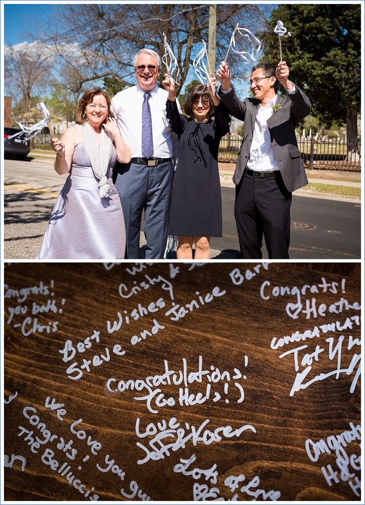 All Saints Chapel Raleigh Wedding Go Tar Heels
