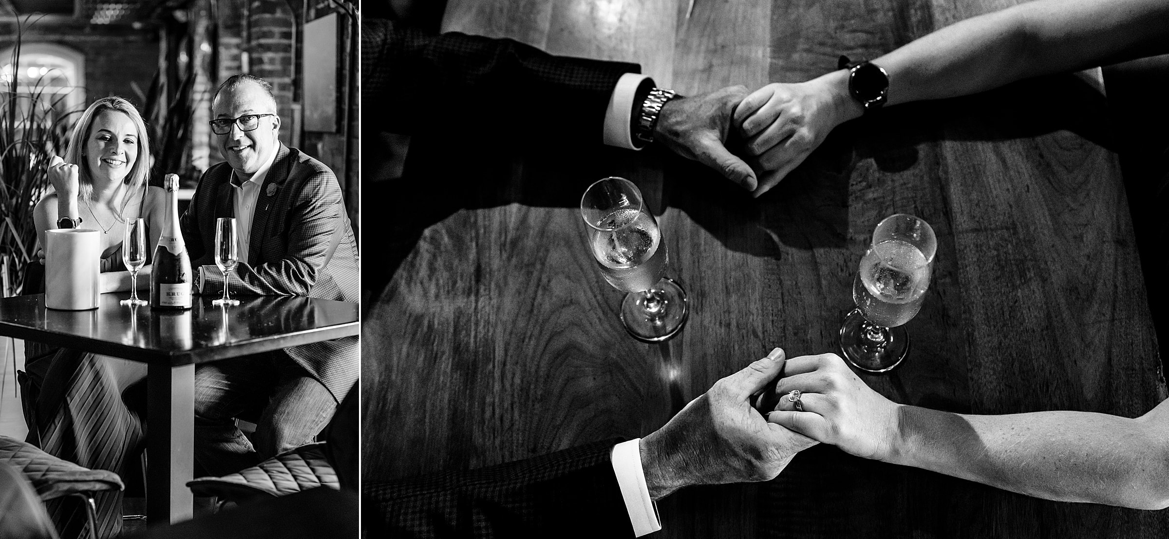 engagement photos at Mulino Raleigh