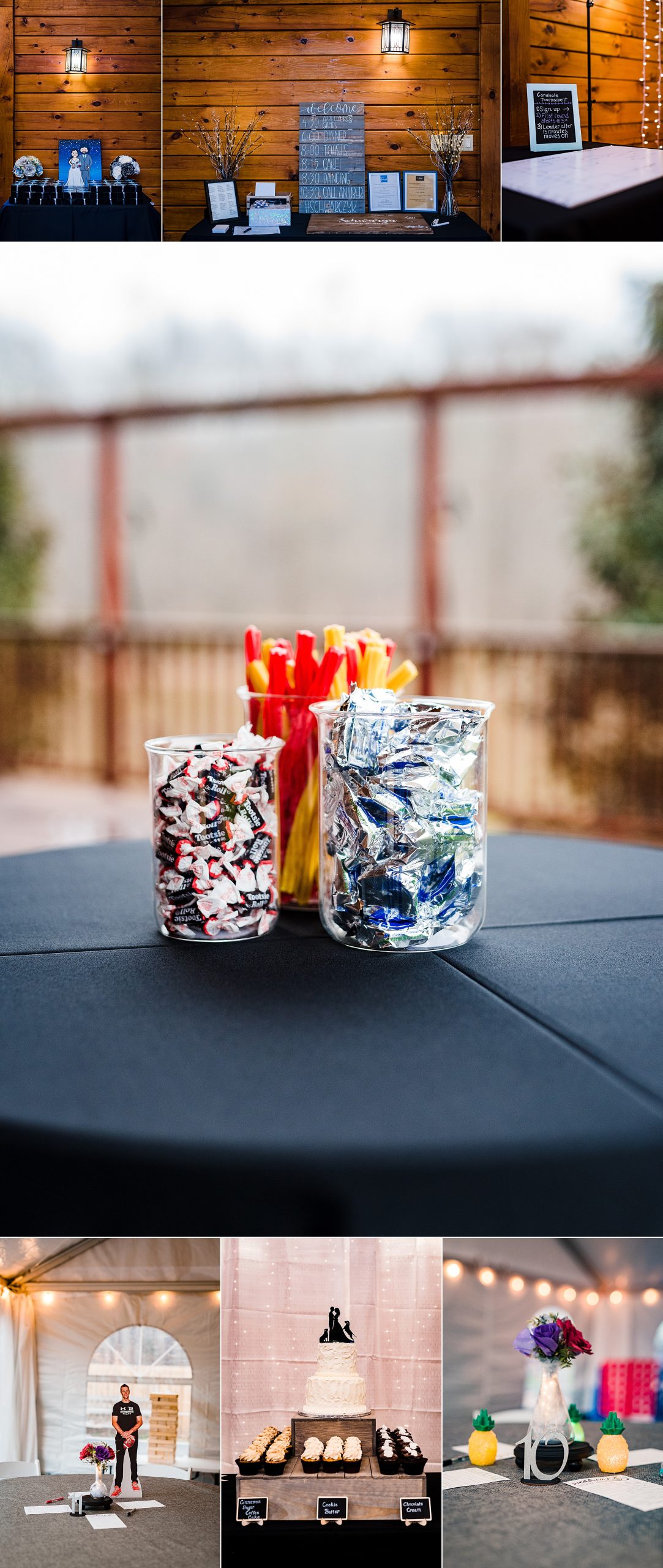 Candy wedding favors