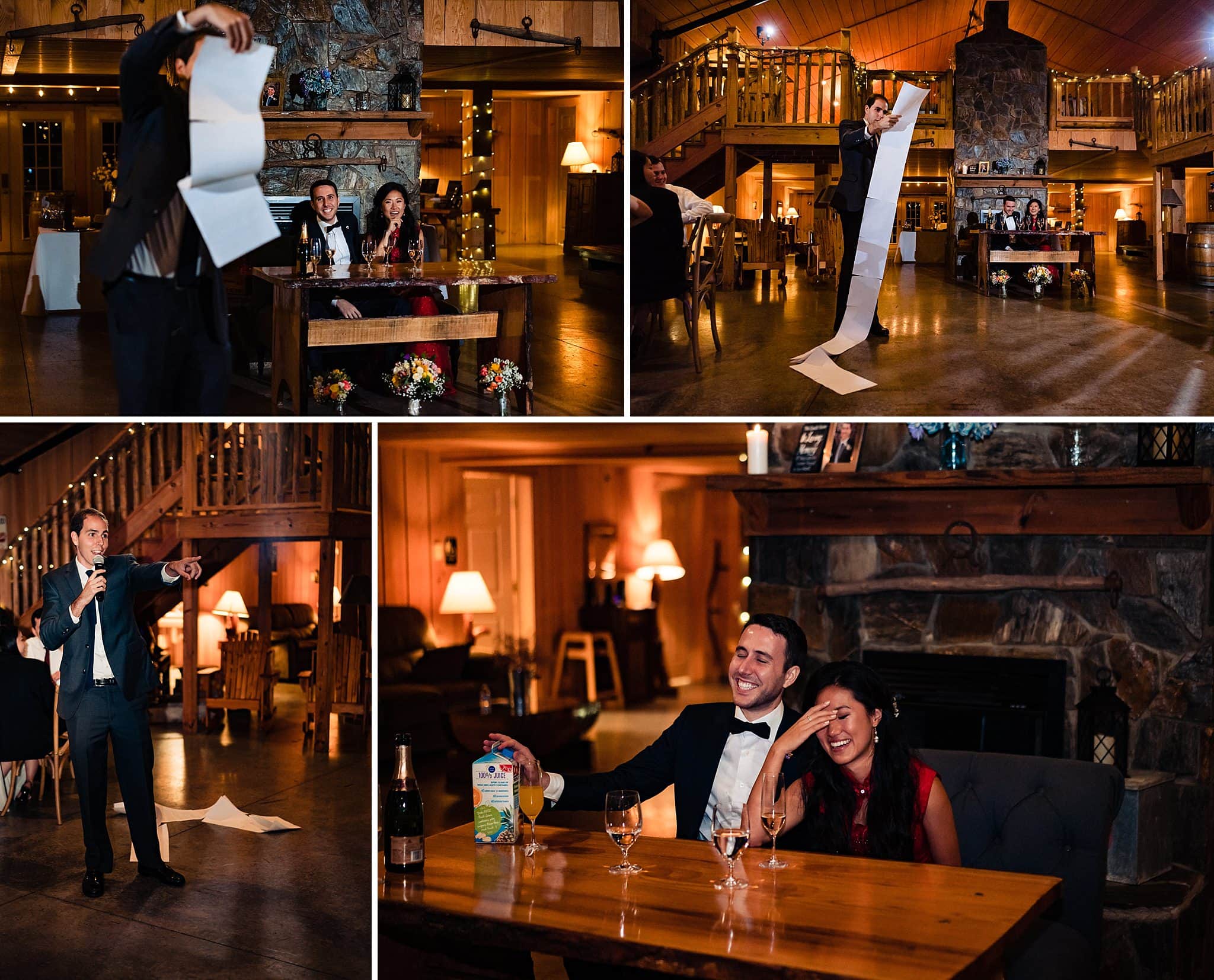 Barn at Woodlake Meadows, funny wedding toast