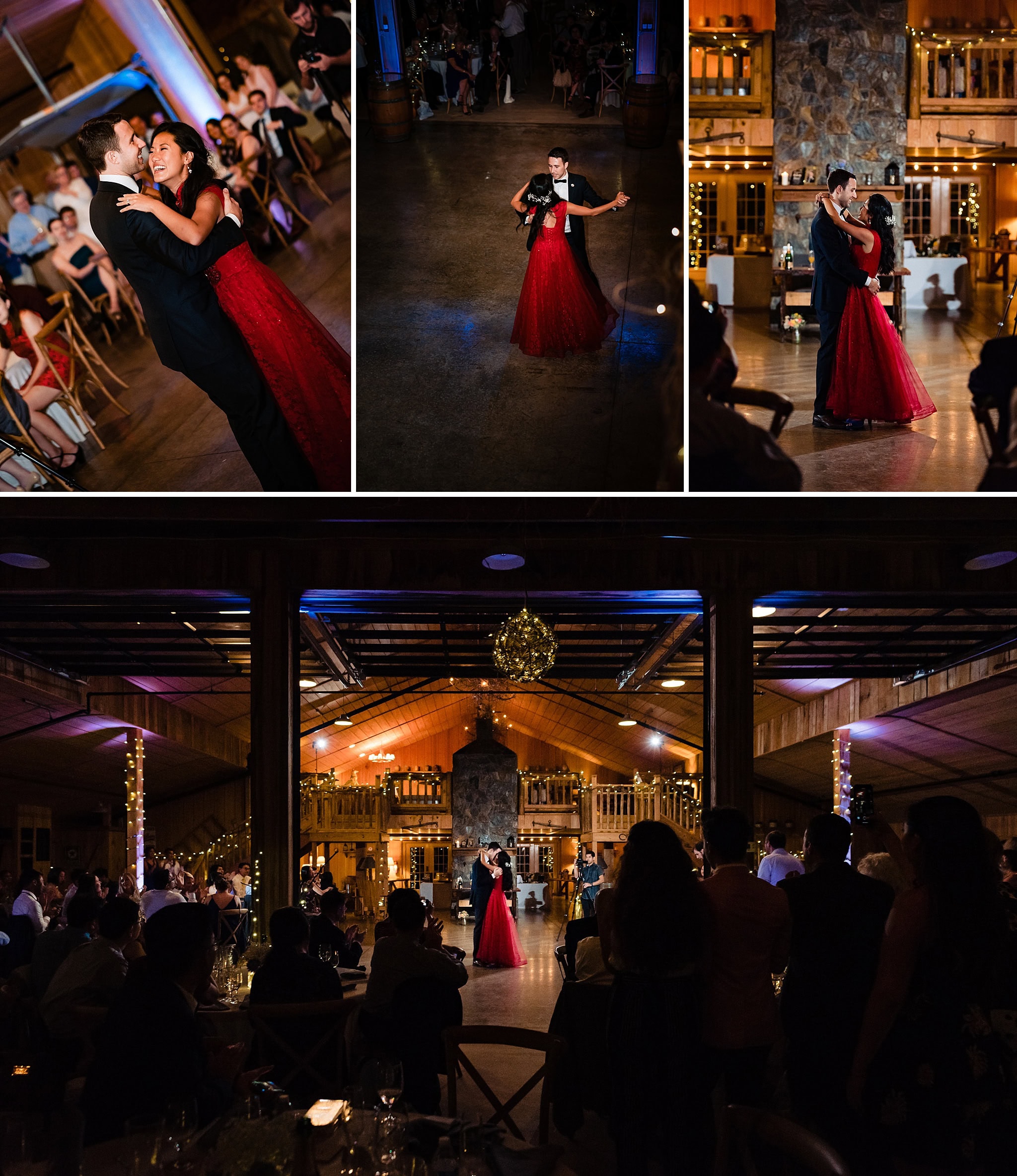 Barn at Woodlake Meadows, choreographed first dance