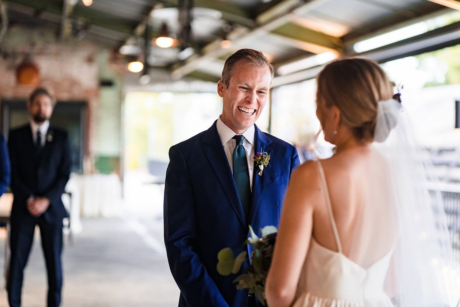I love the way couples look at one another during their weddings