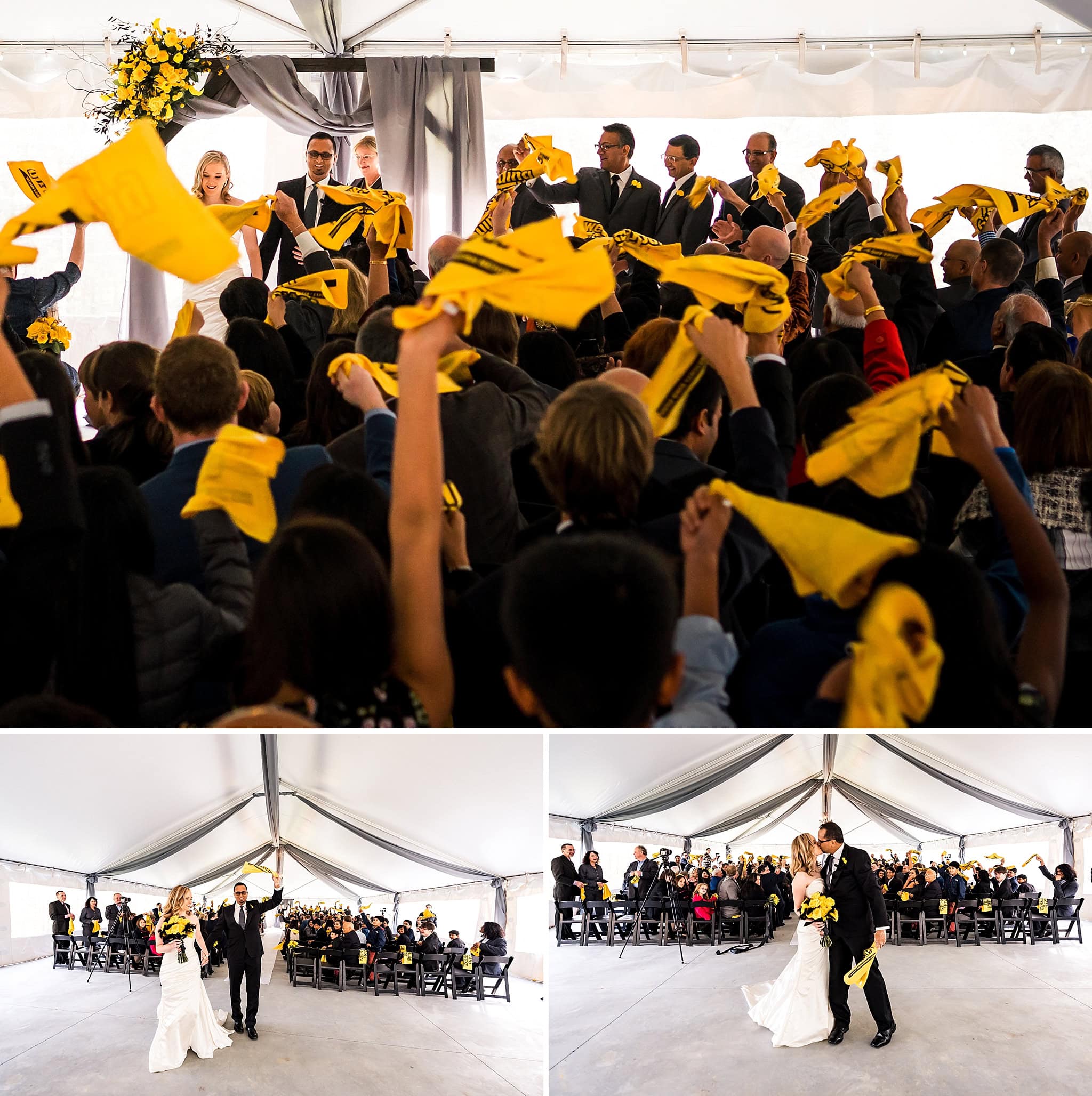Steelers wedding