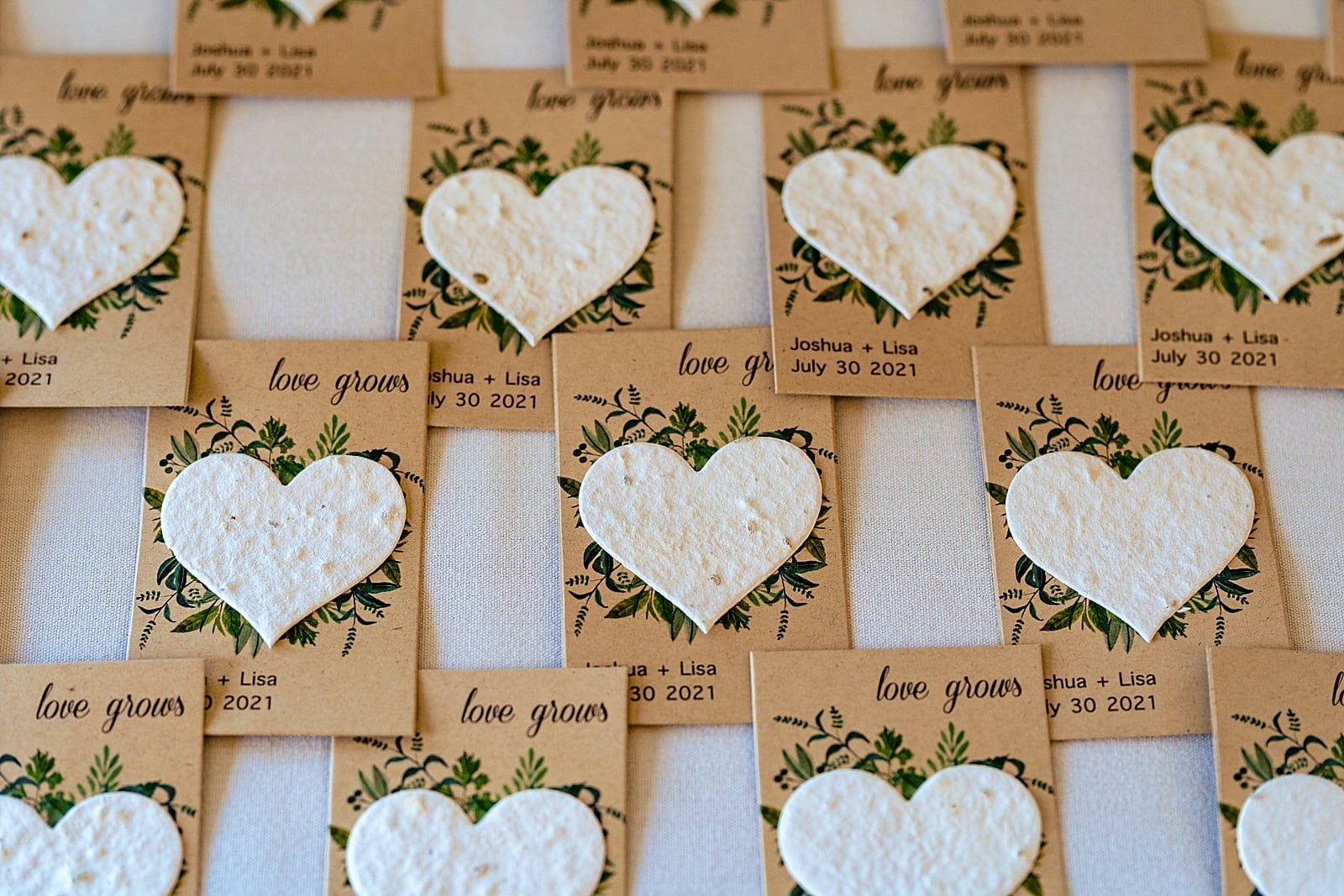 wedding favor idea - seeds to plant