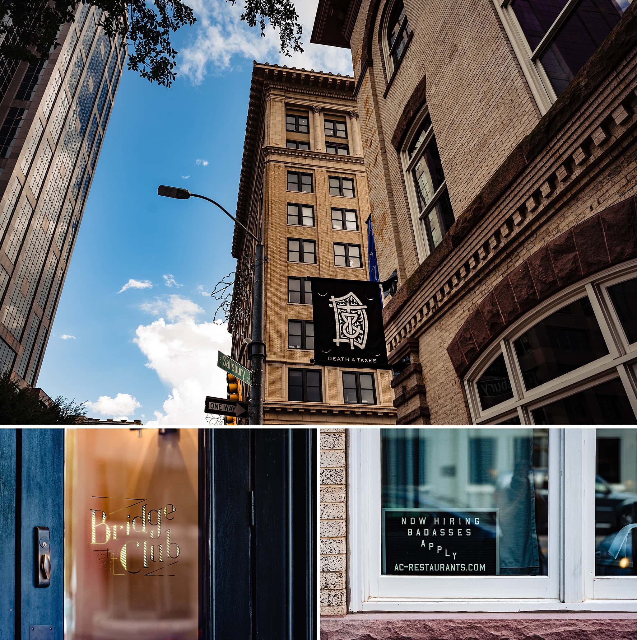 Downtown Raleigh Wedding Bridge Club Wedding