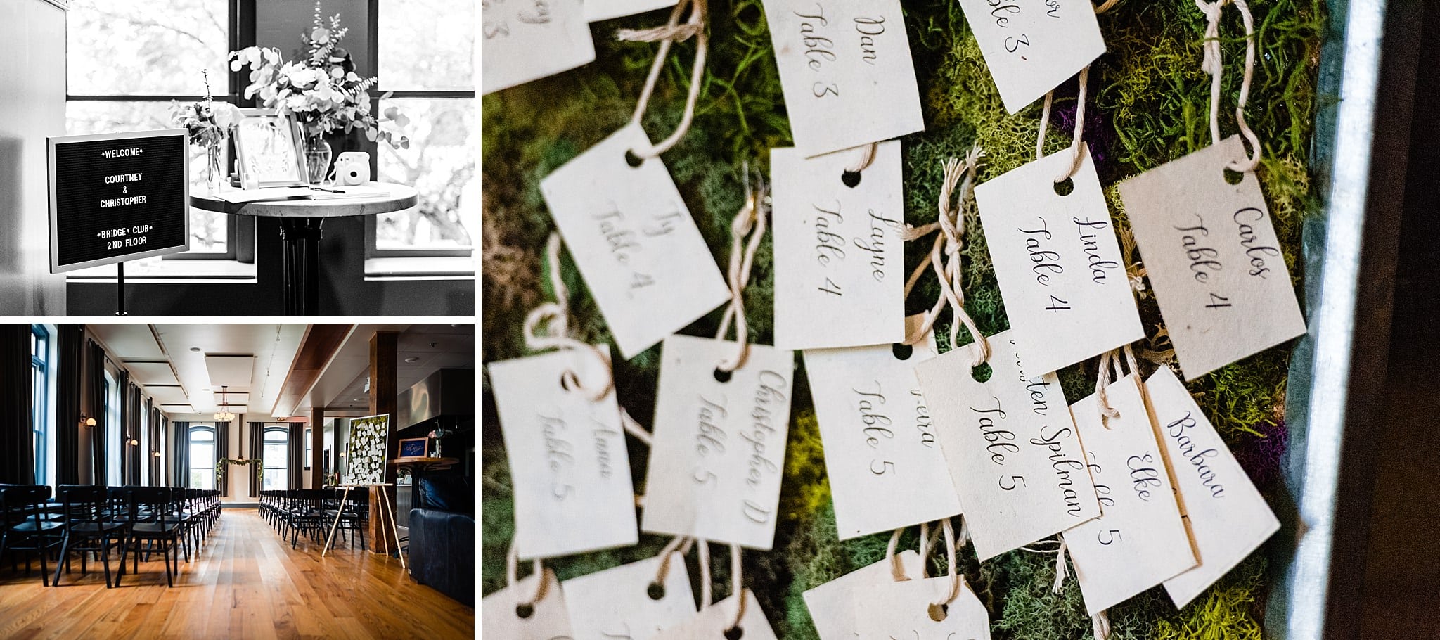 Downtown Raleigh Wedding Bridge Club Wedding