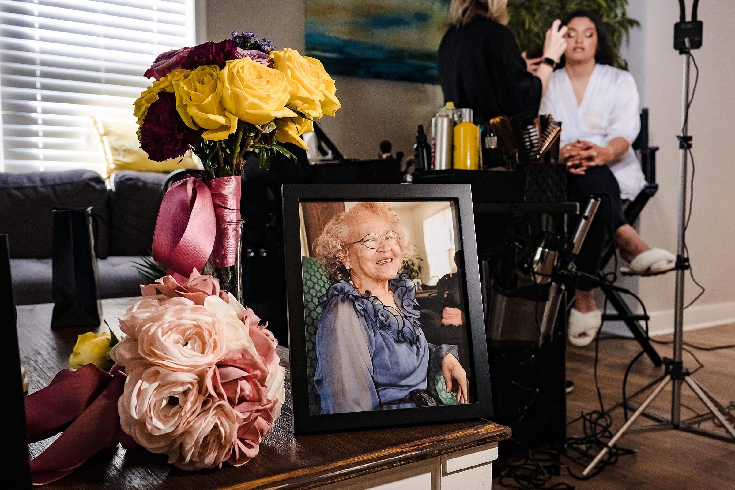 Are you incorporating any sort of memory table for loved ones at your wedding? Raleigh wedding photographers Kivus & Camera