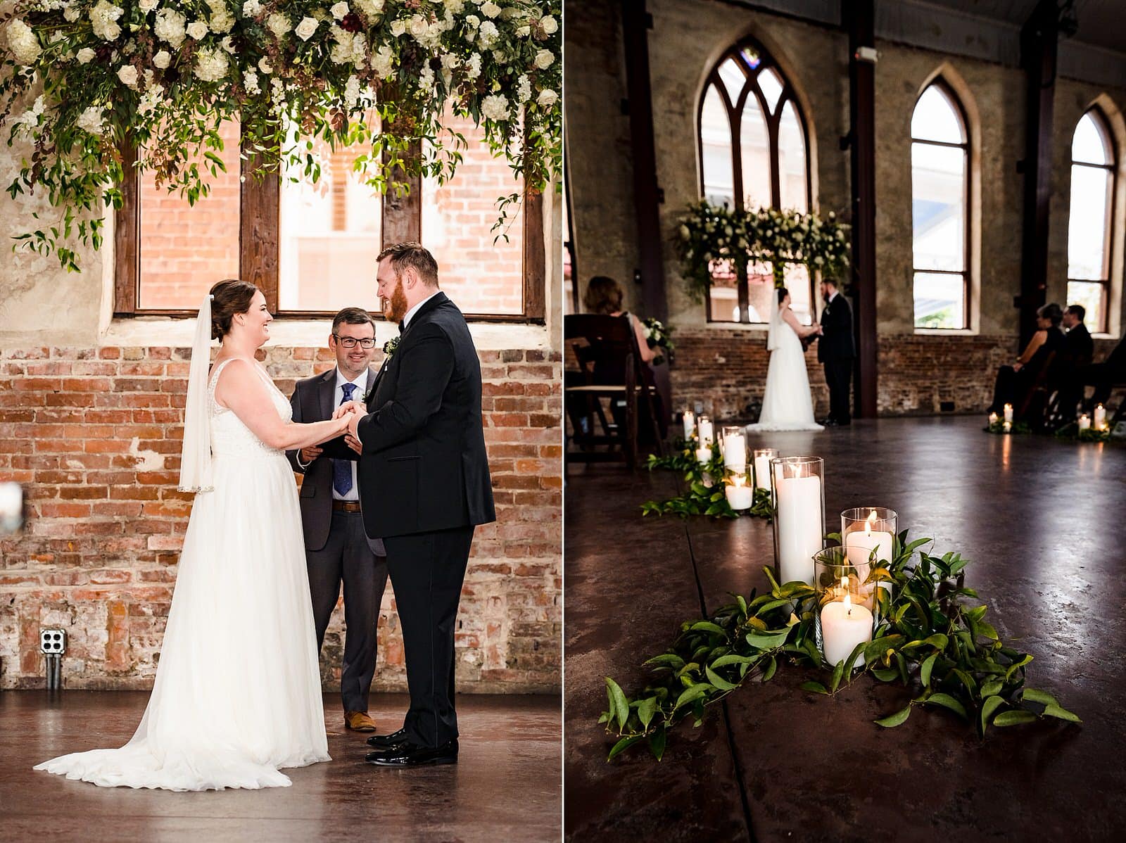 Wedding ceremony at Brooklyn Arts Center