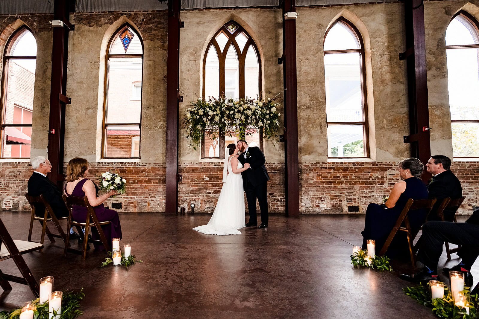 Wedding ceremony at Brooklyn Arts Center