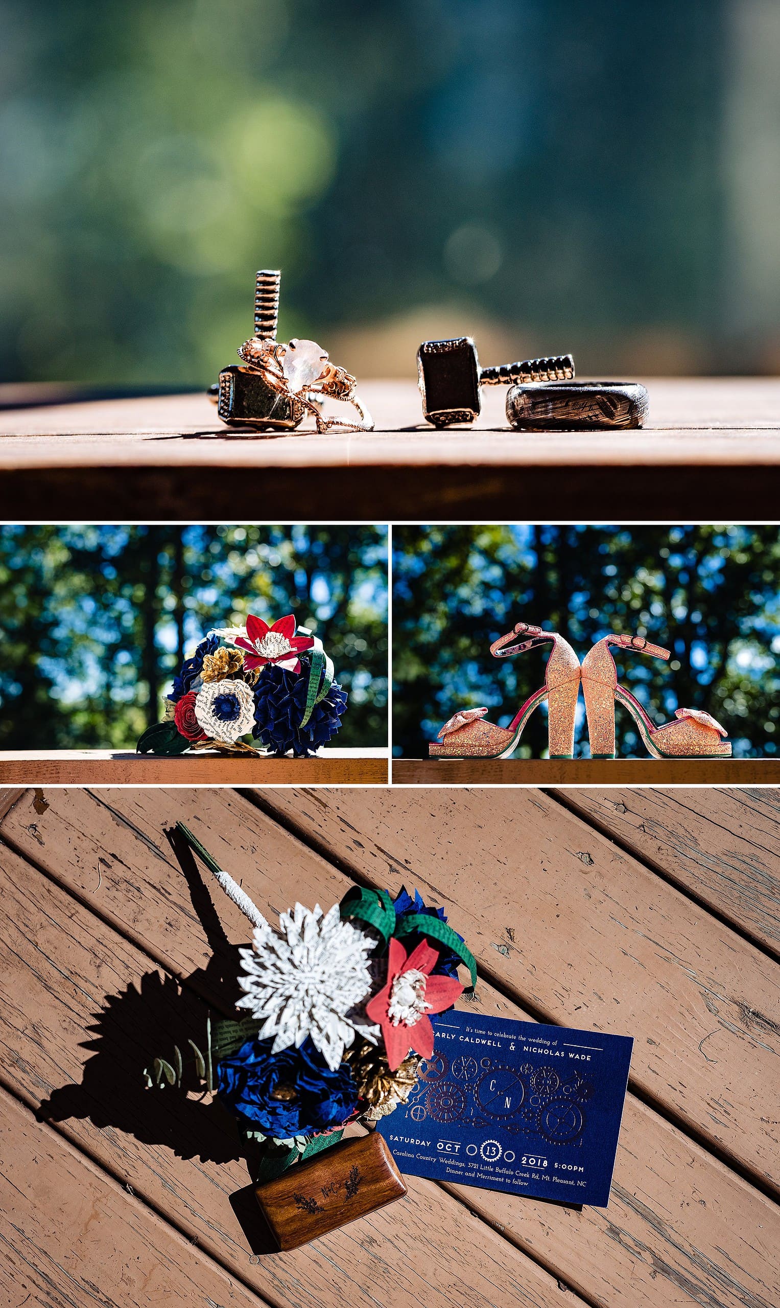 Nerdy Wedding Details