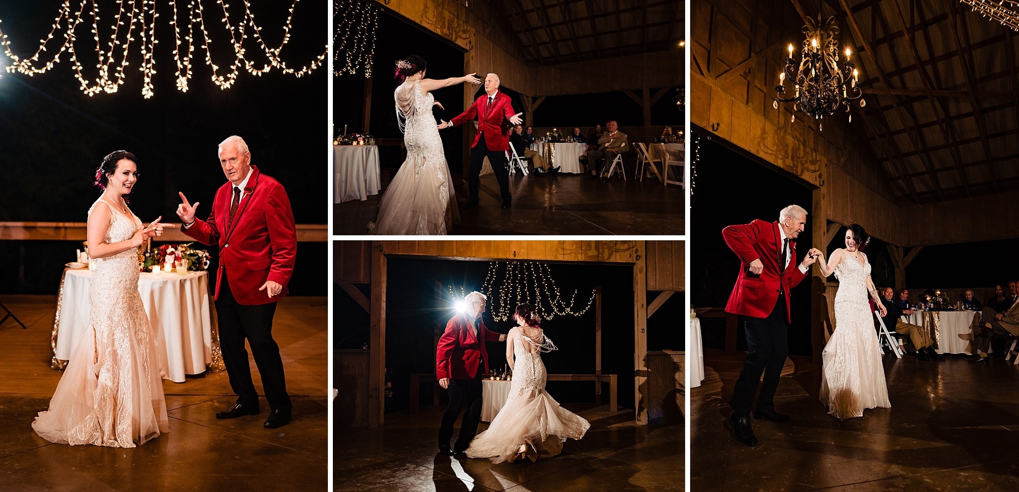 Carolina Country Weddings, first dance with grandfather