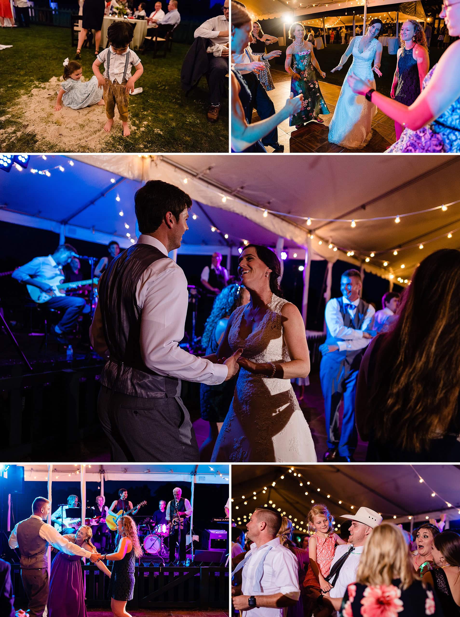 Carolina Outdoor Wedding, Tented Wedding Reception
