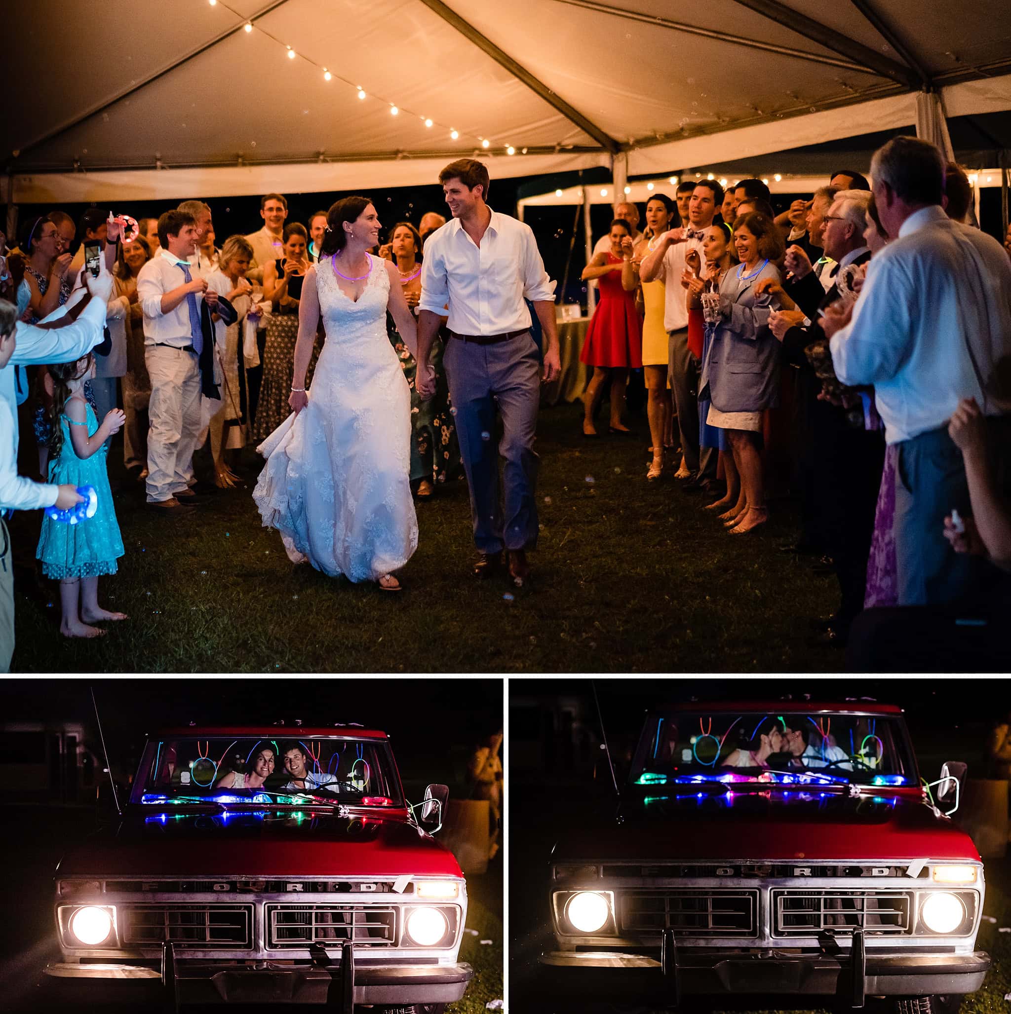 Carolina Outdoor Wedding, Tented Wedding Reception